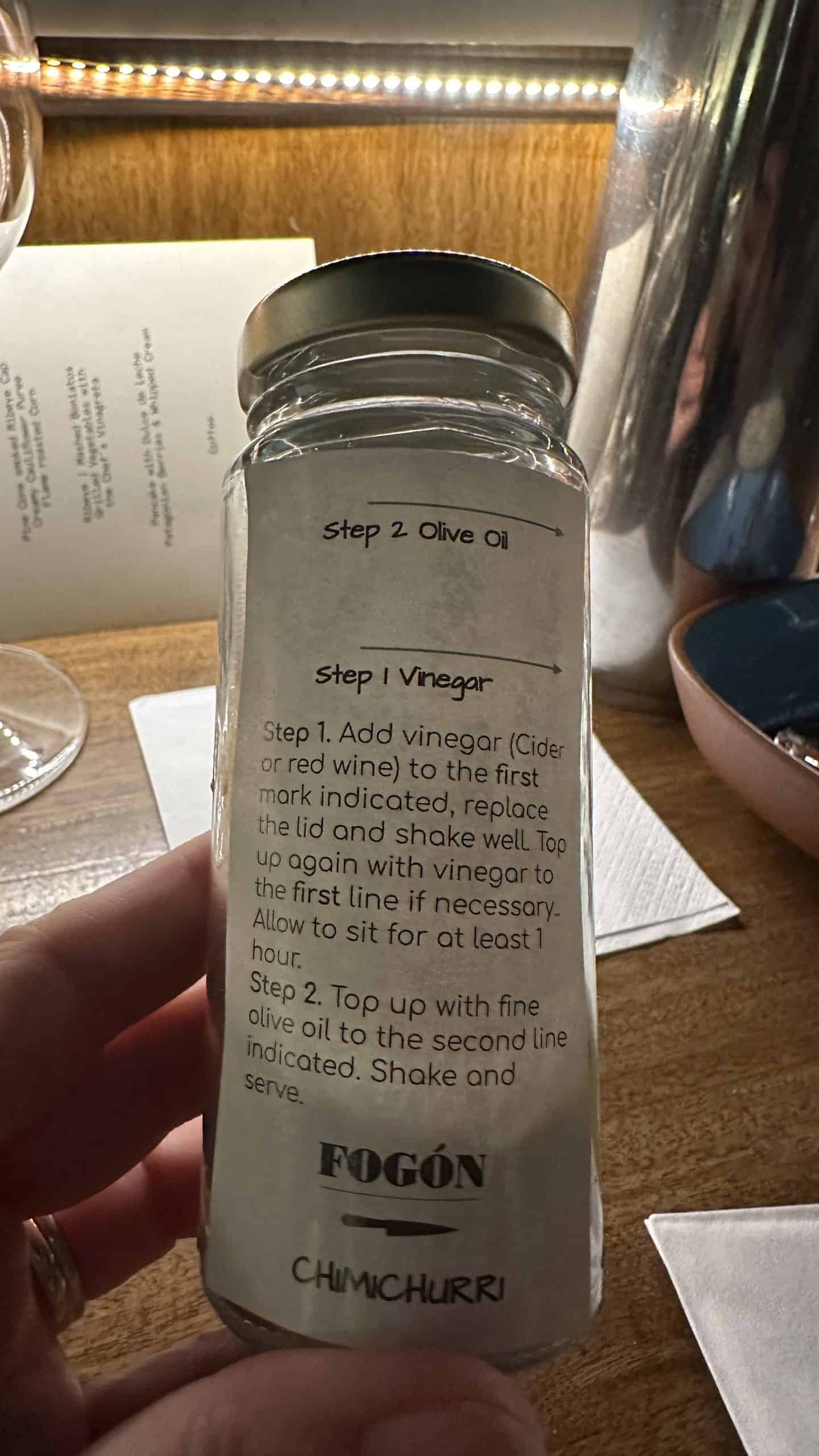 Seasoning kit to take home