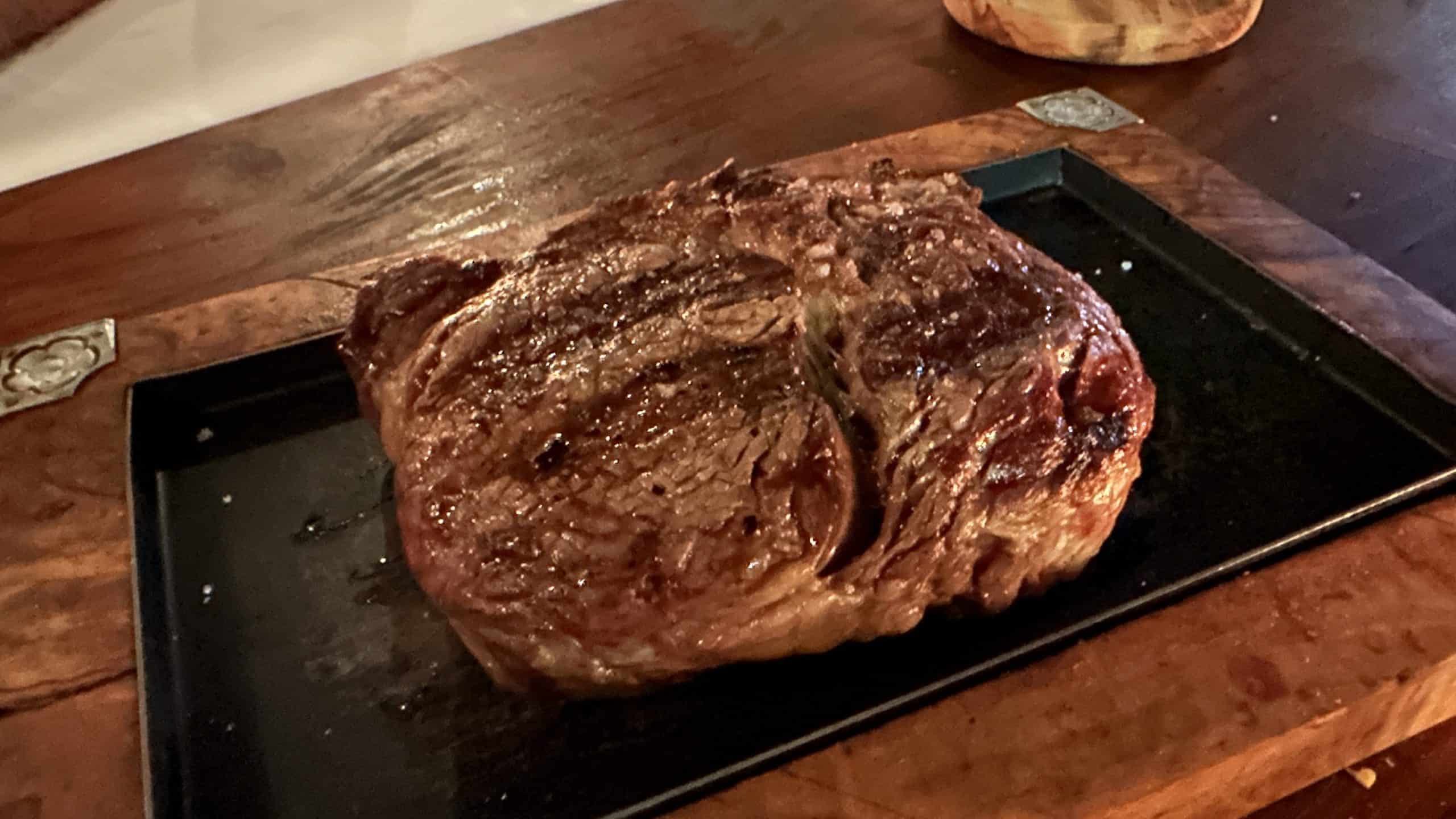 Our ribeye steak