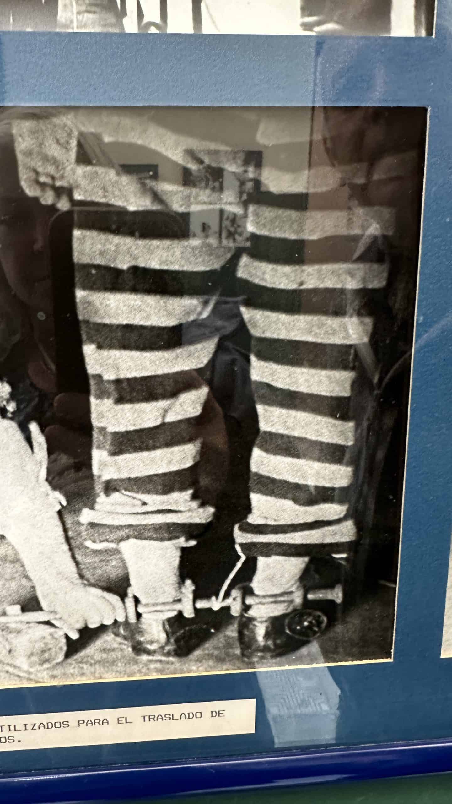 Picture of prisoner shackles