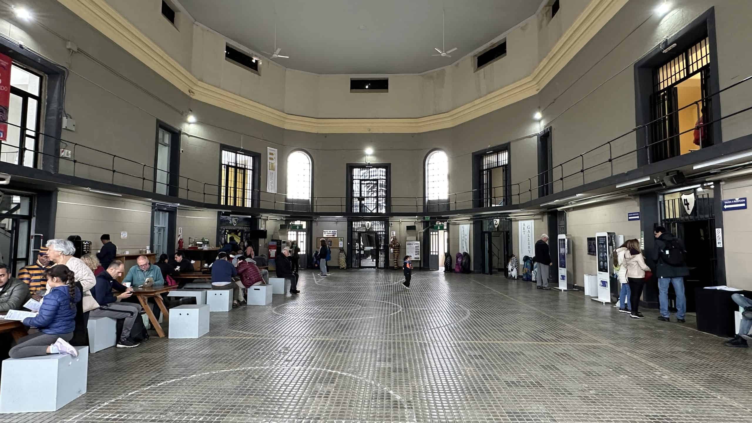 Central area in the prison building