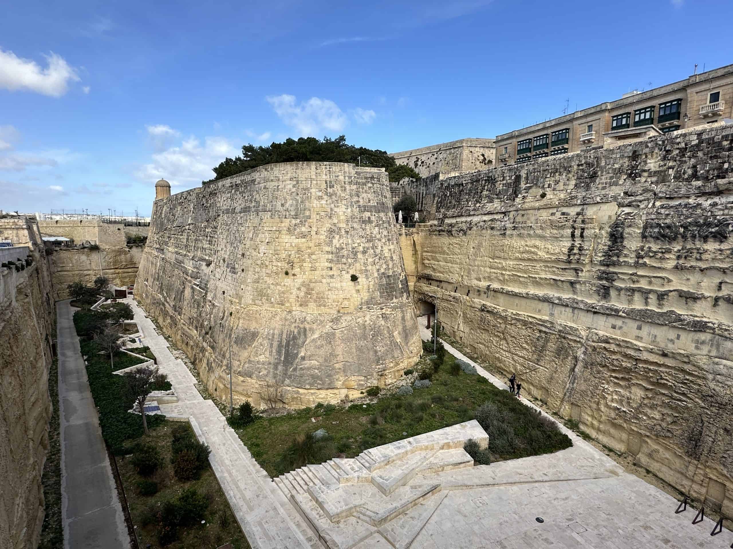 The fortifications of Valletta