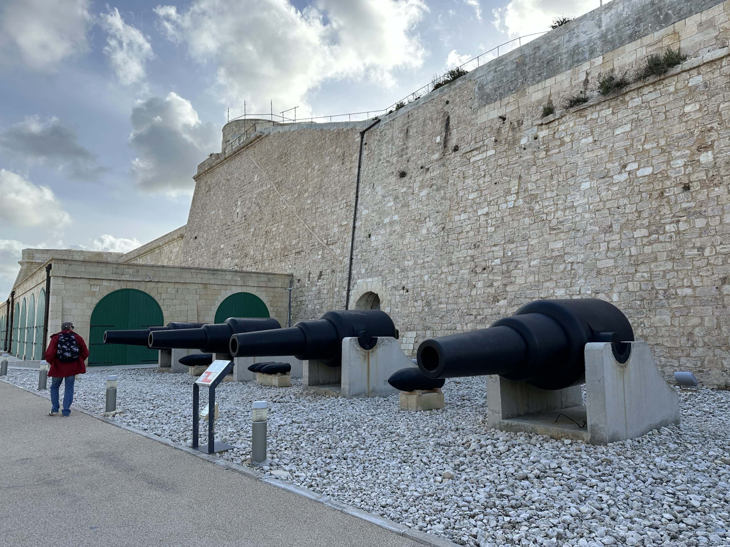 Inside Fort St Elmo