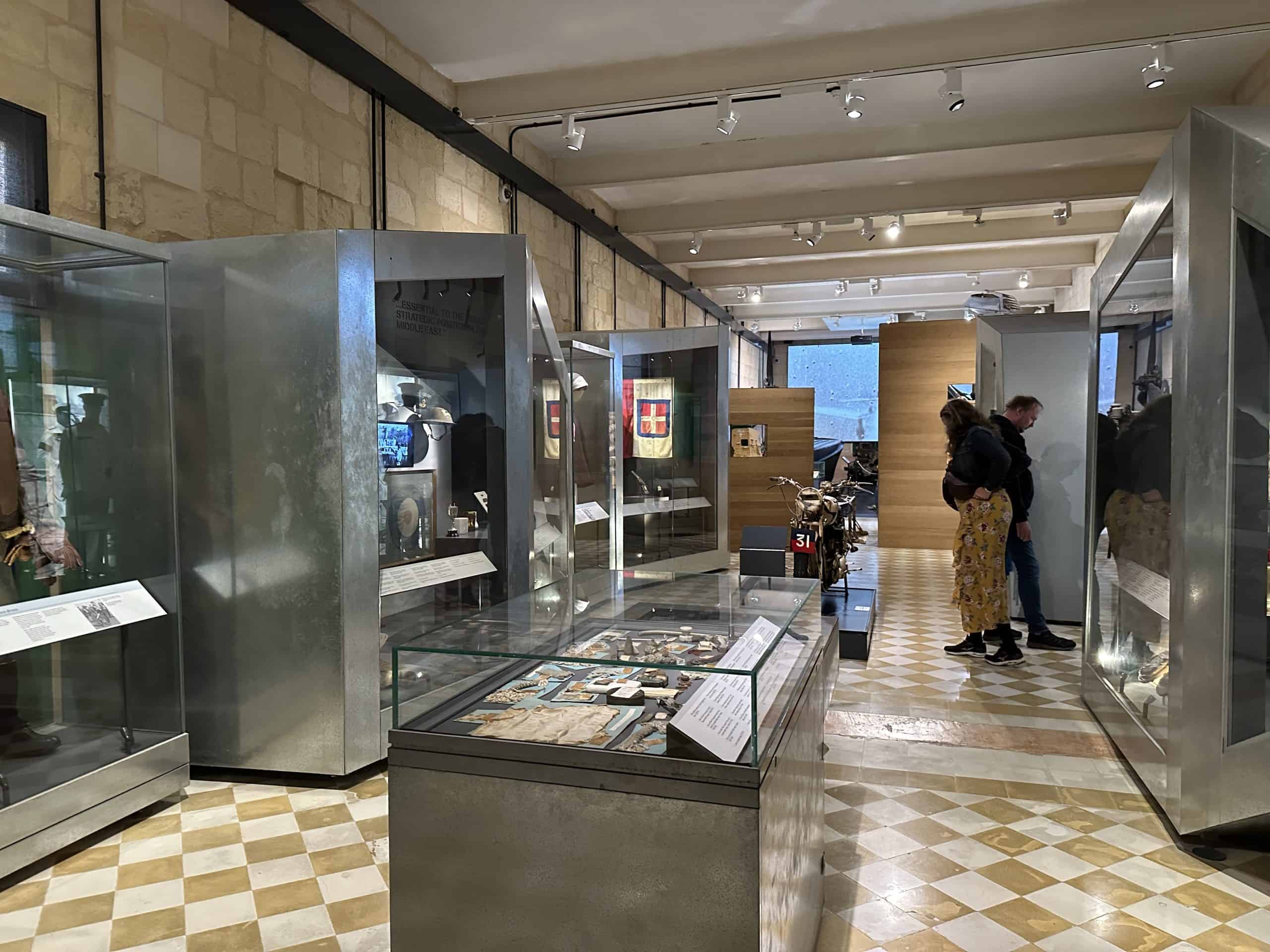 Exhibits in the War Museum