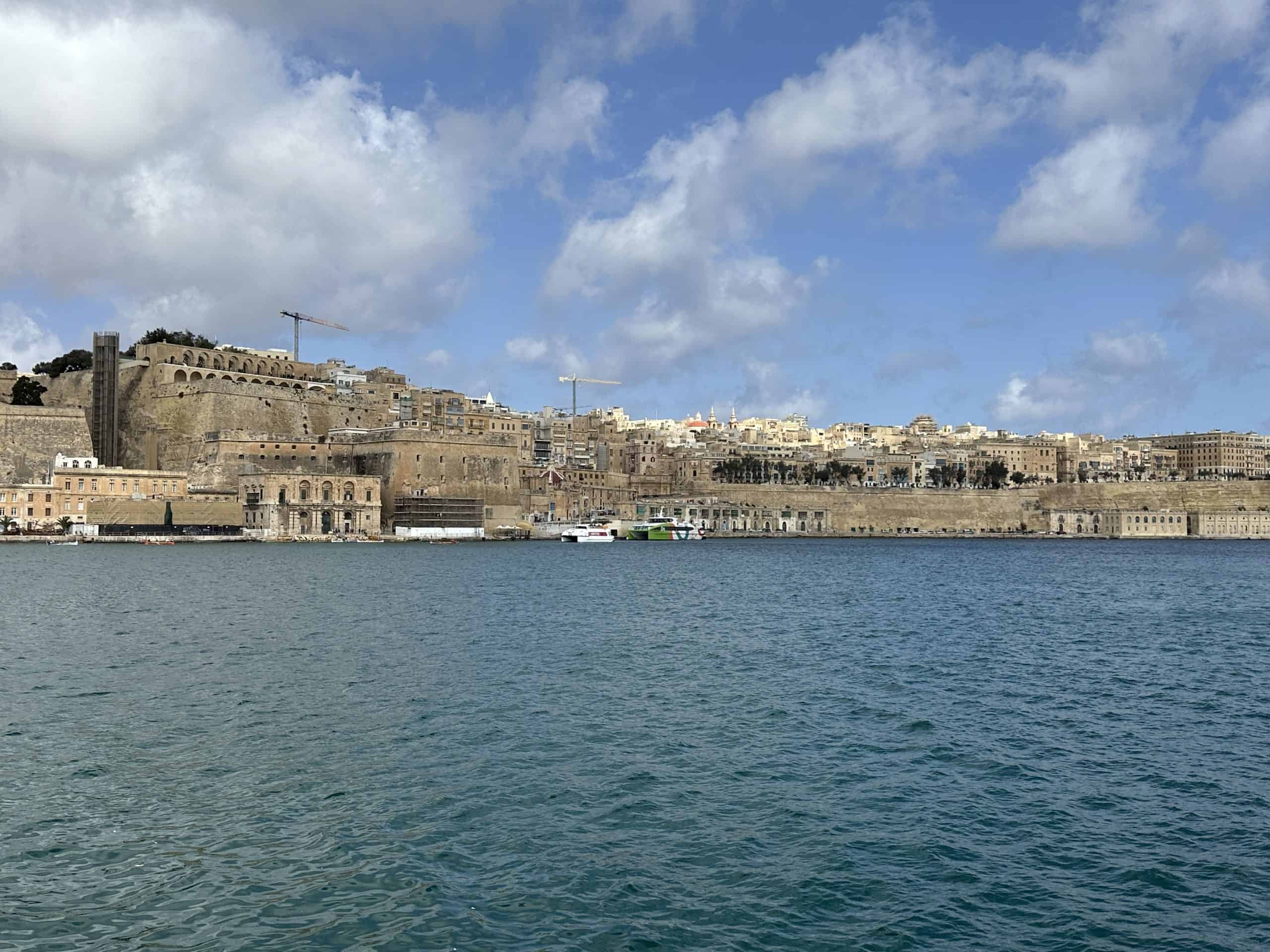 View of Valletta