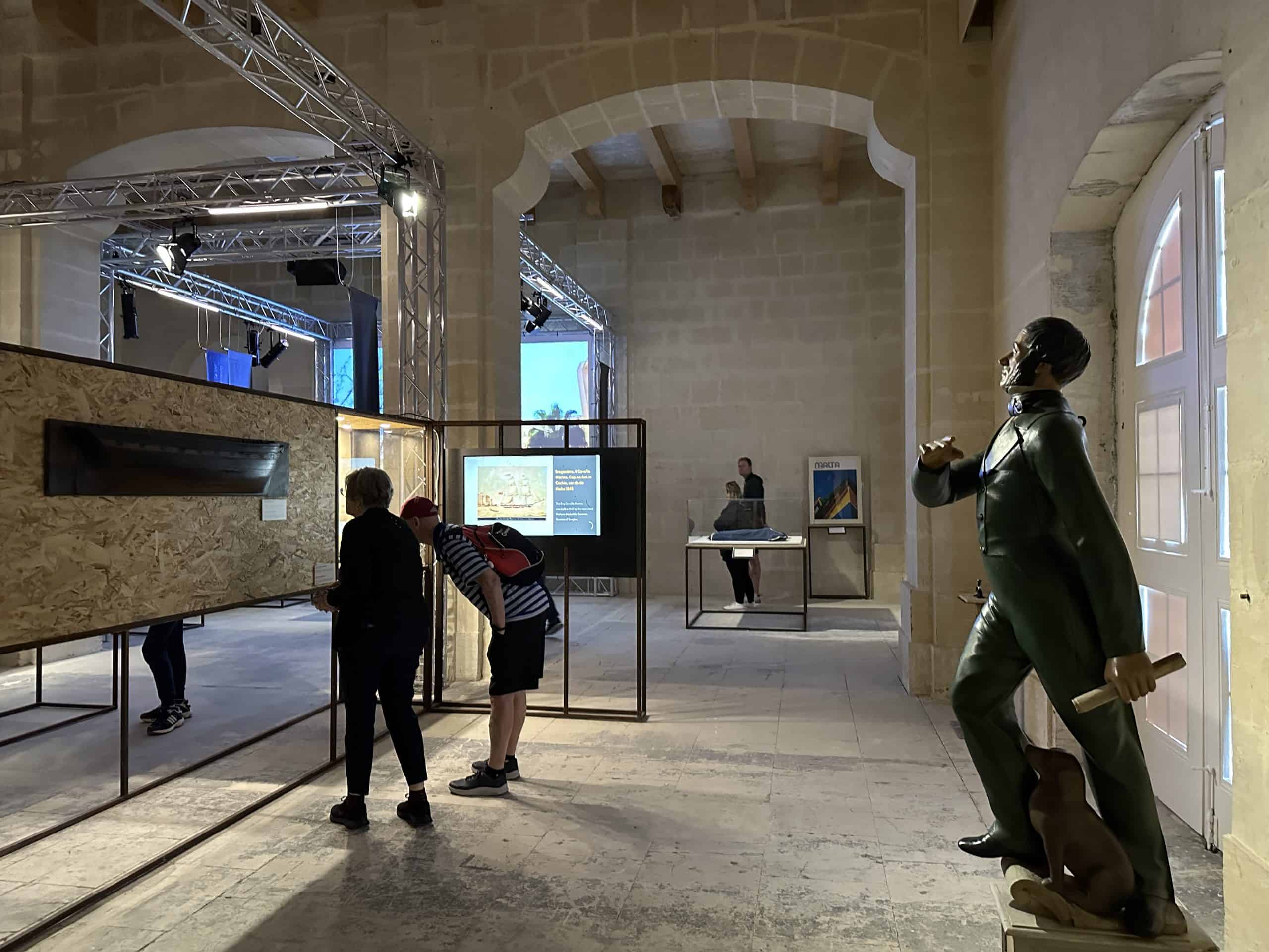 Displays at the Maritime Museum