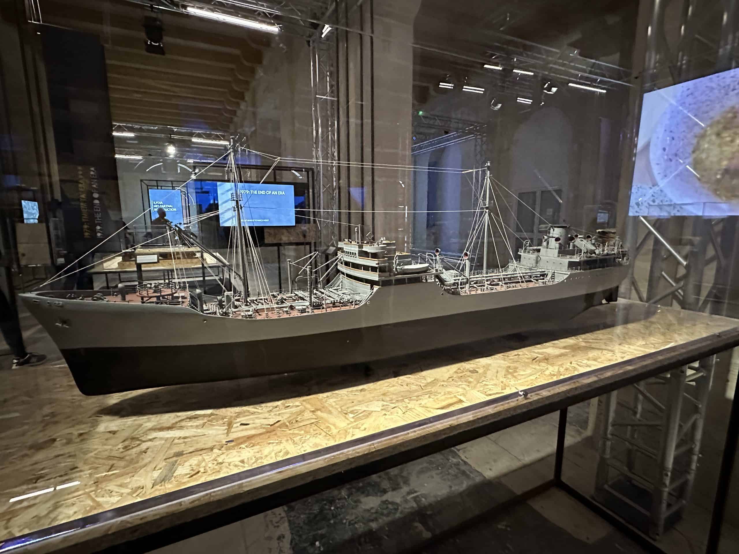 Model in the Maritime Museum
