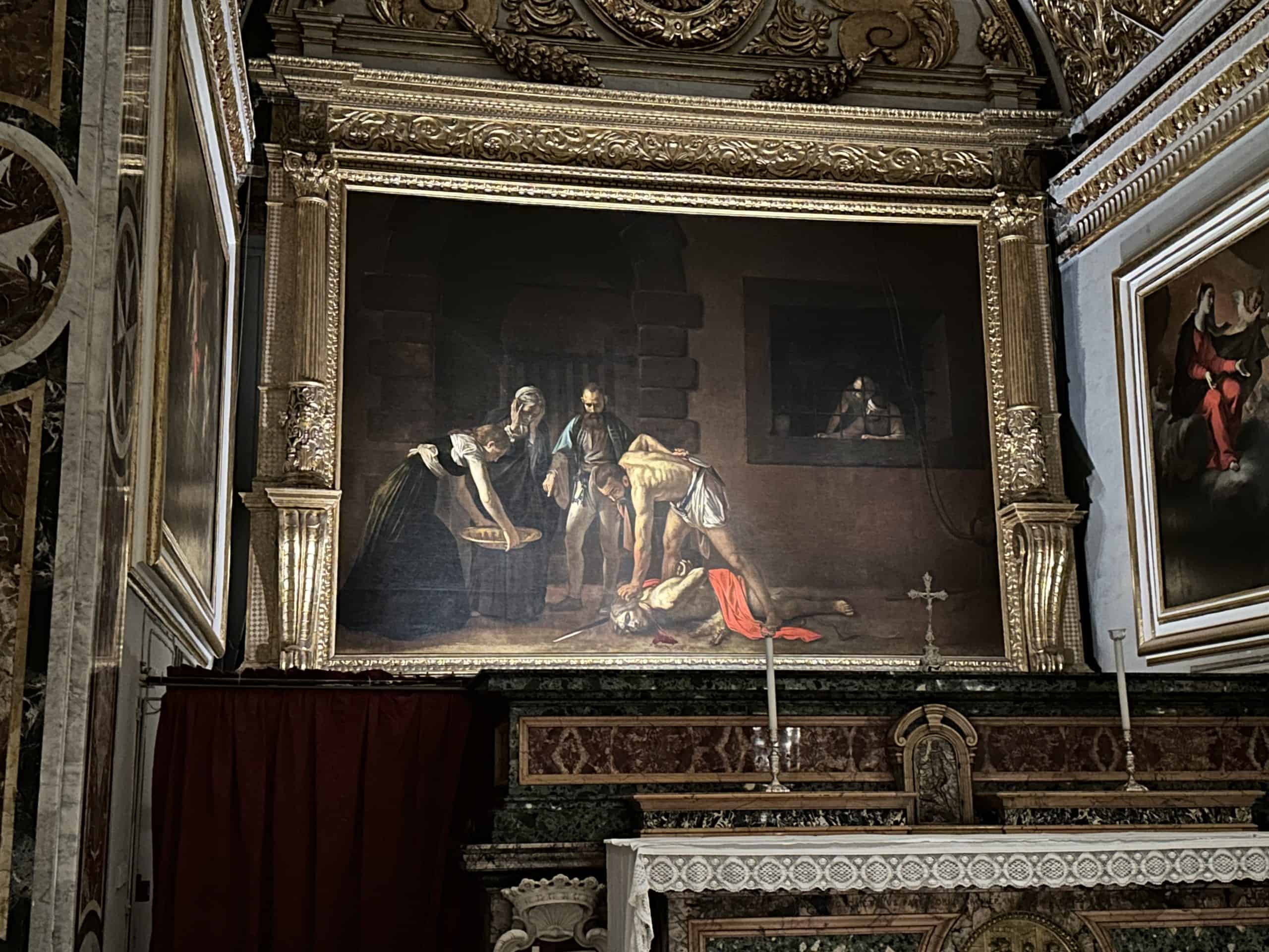 Caravaggio painting