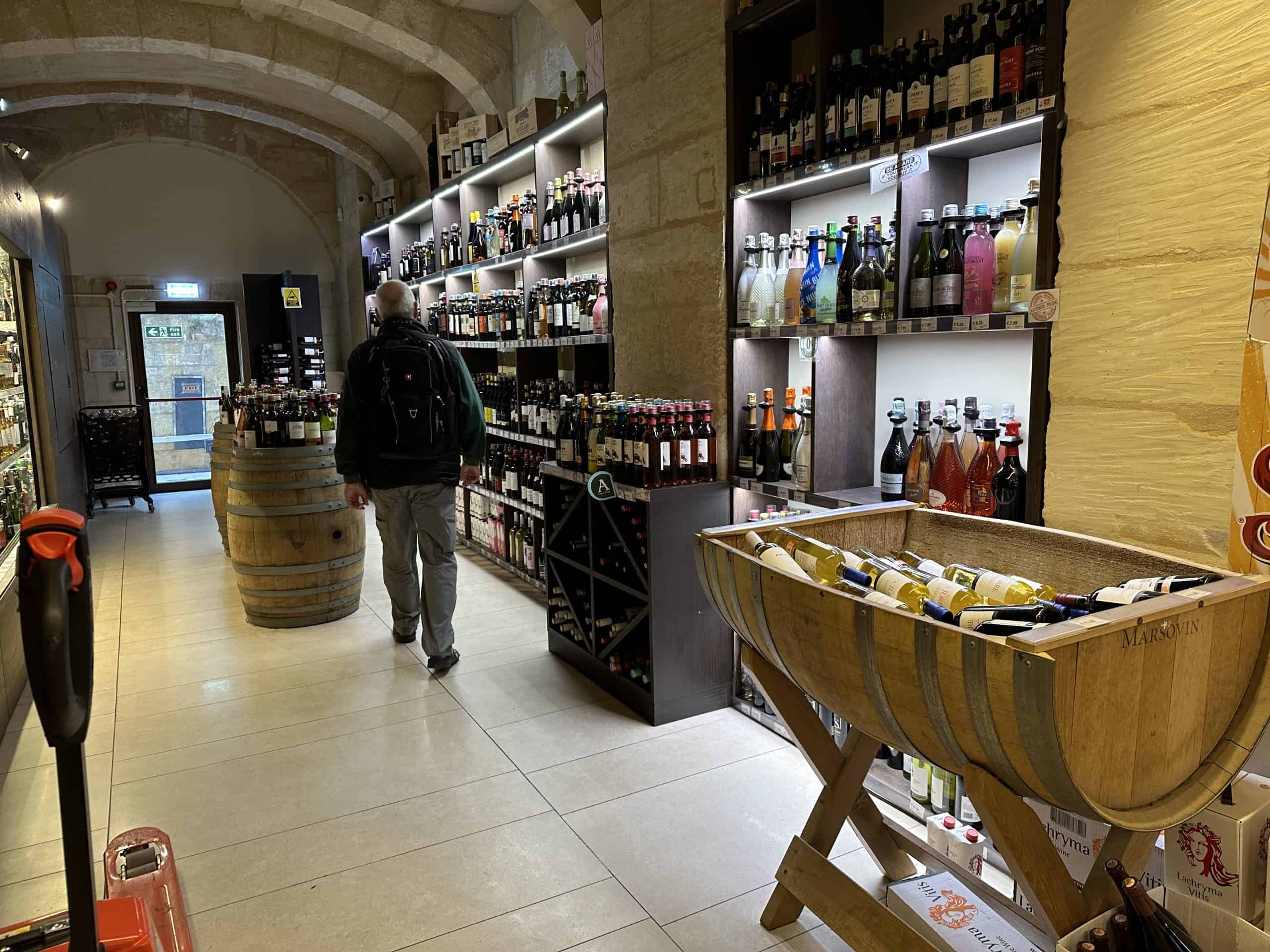 Supermarket in Valletta