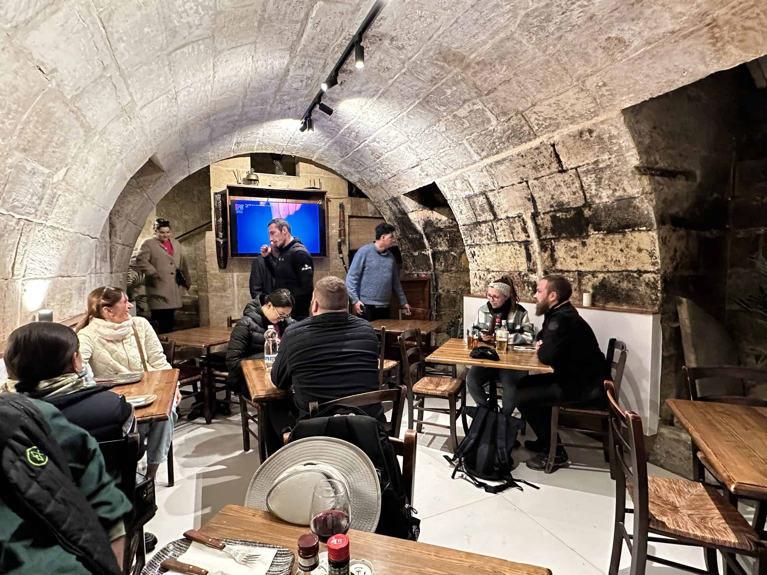 Underground seating