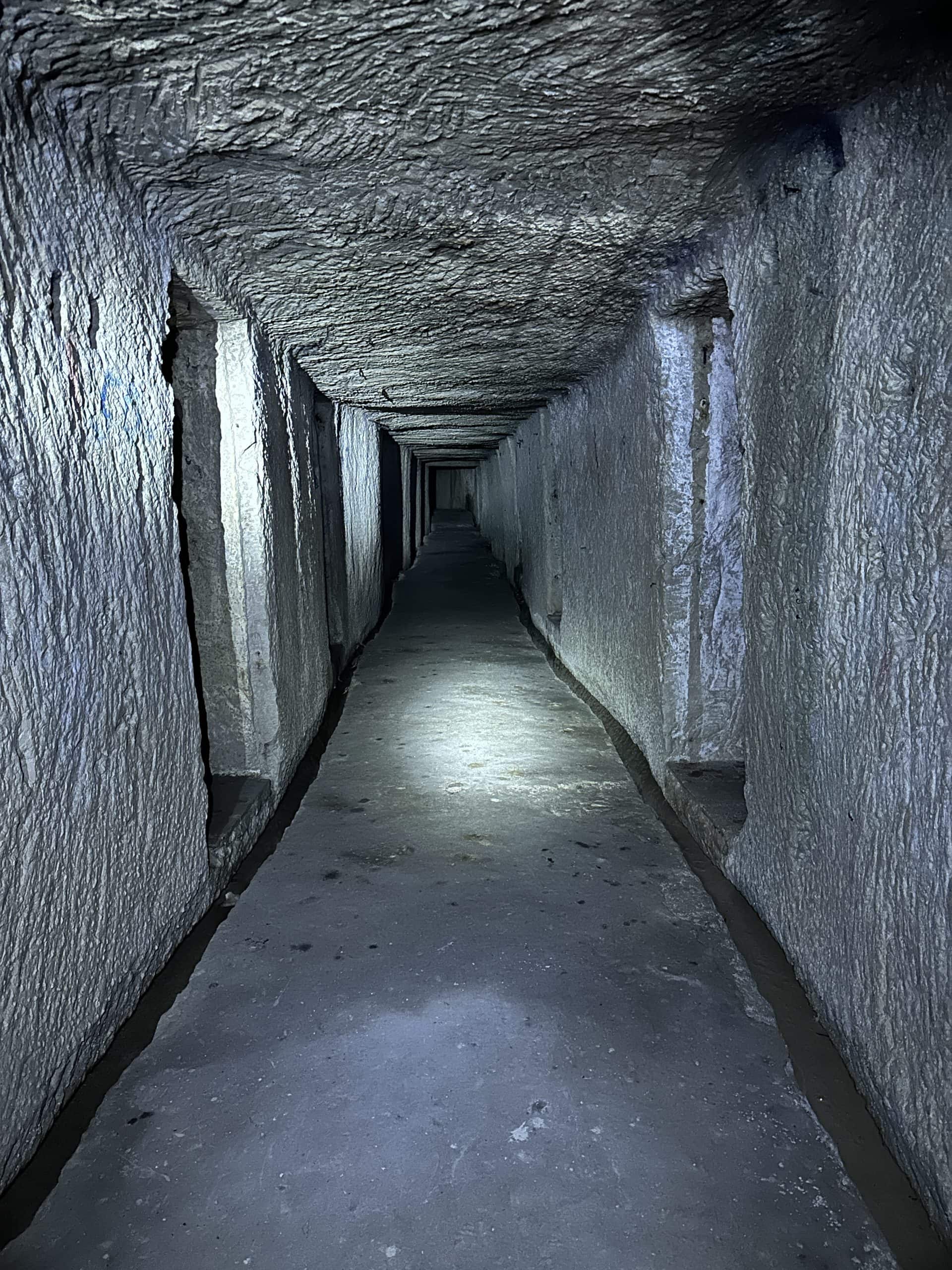Long corridors underground