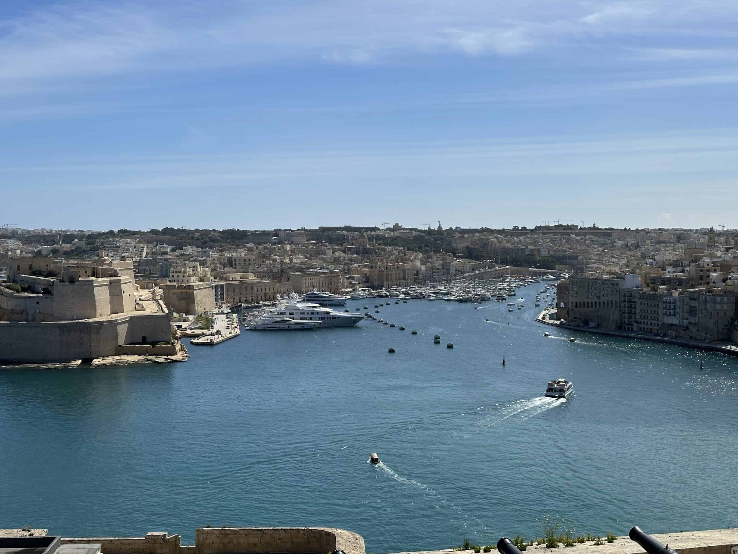 View of the Three Cities