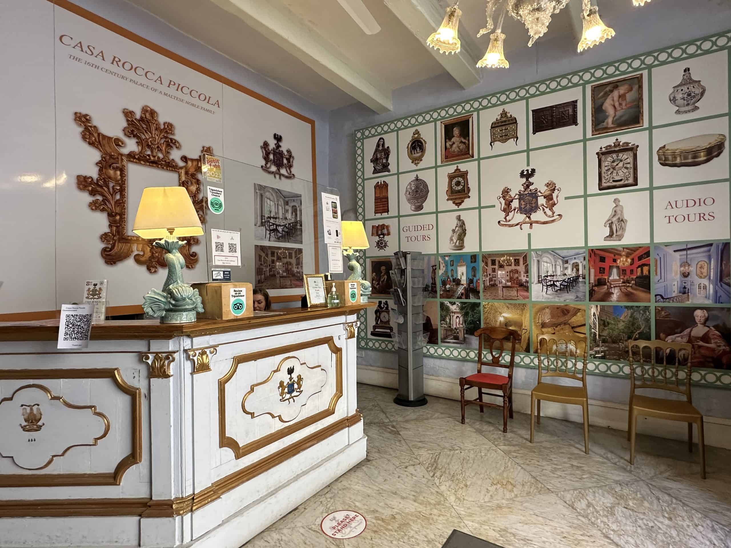 Lobby entrance to the Palazzo