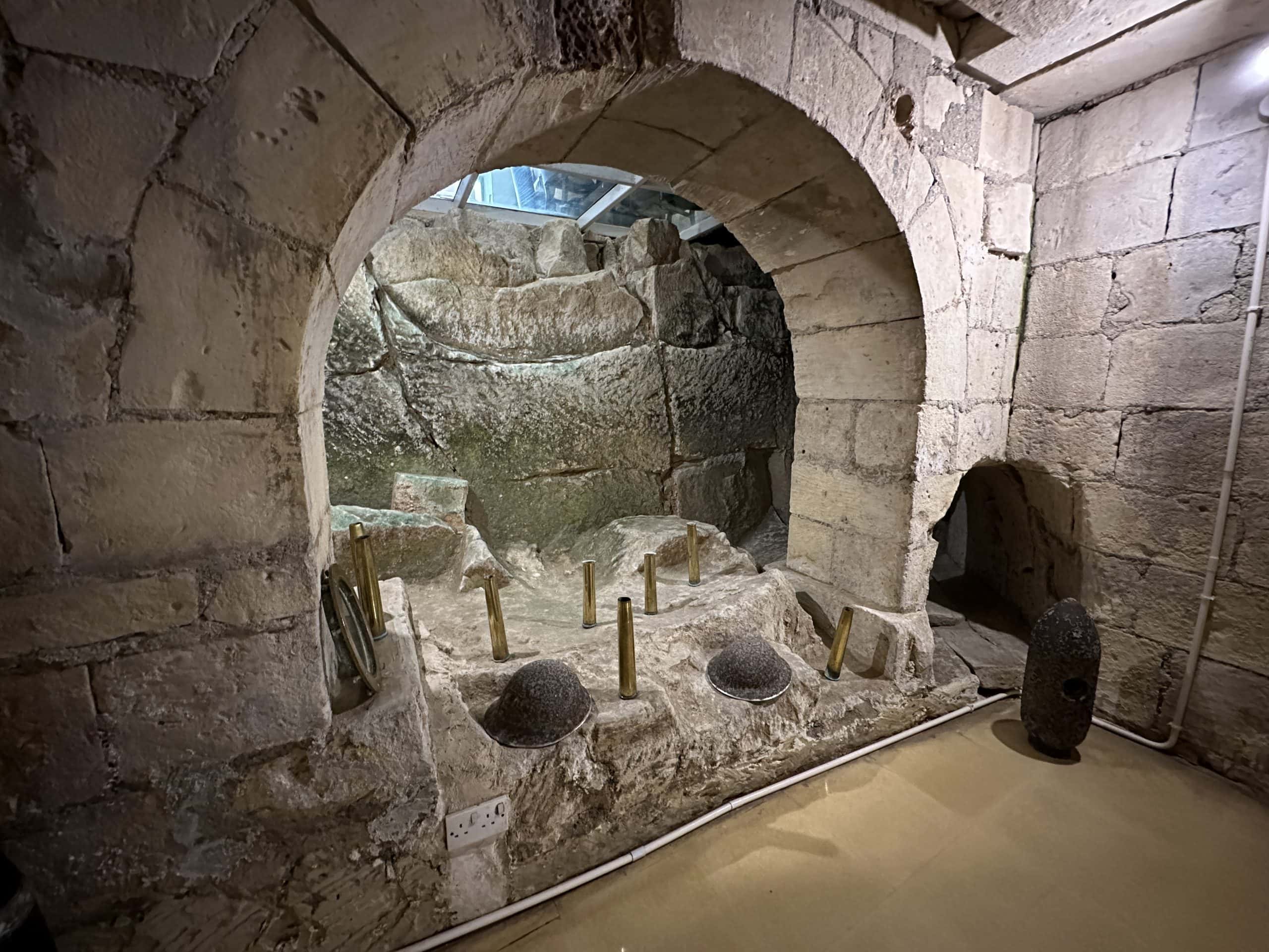 Underground bomb shelters