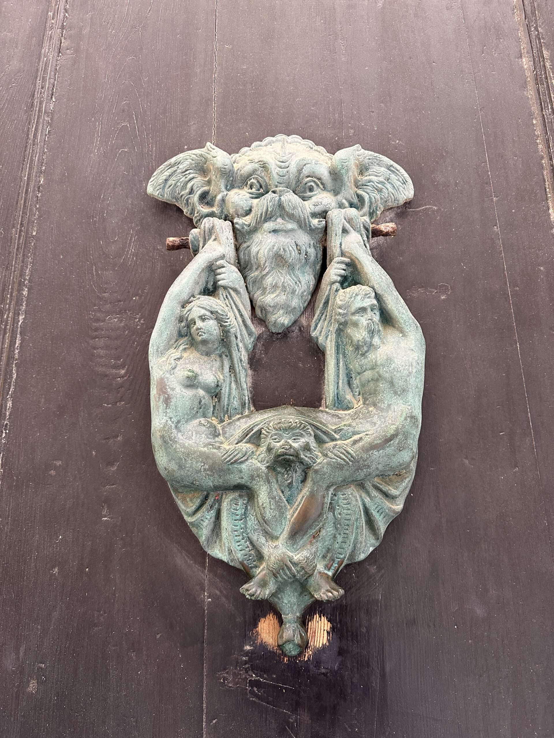 Interesting doorknockers