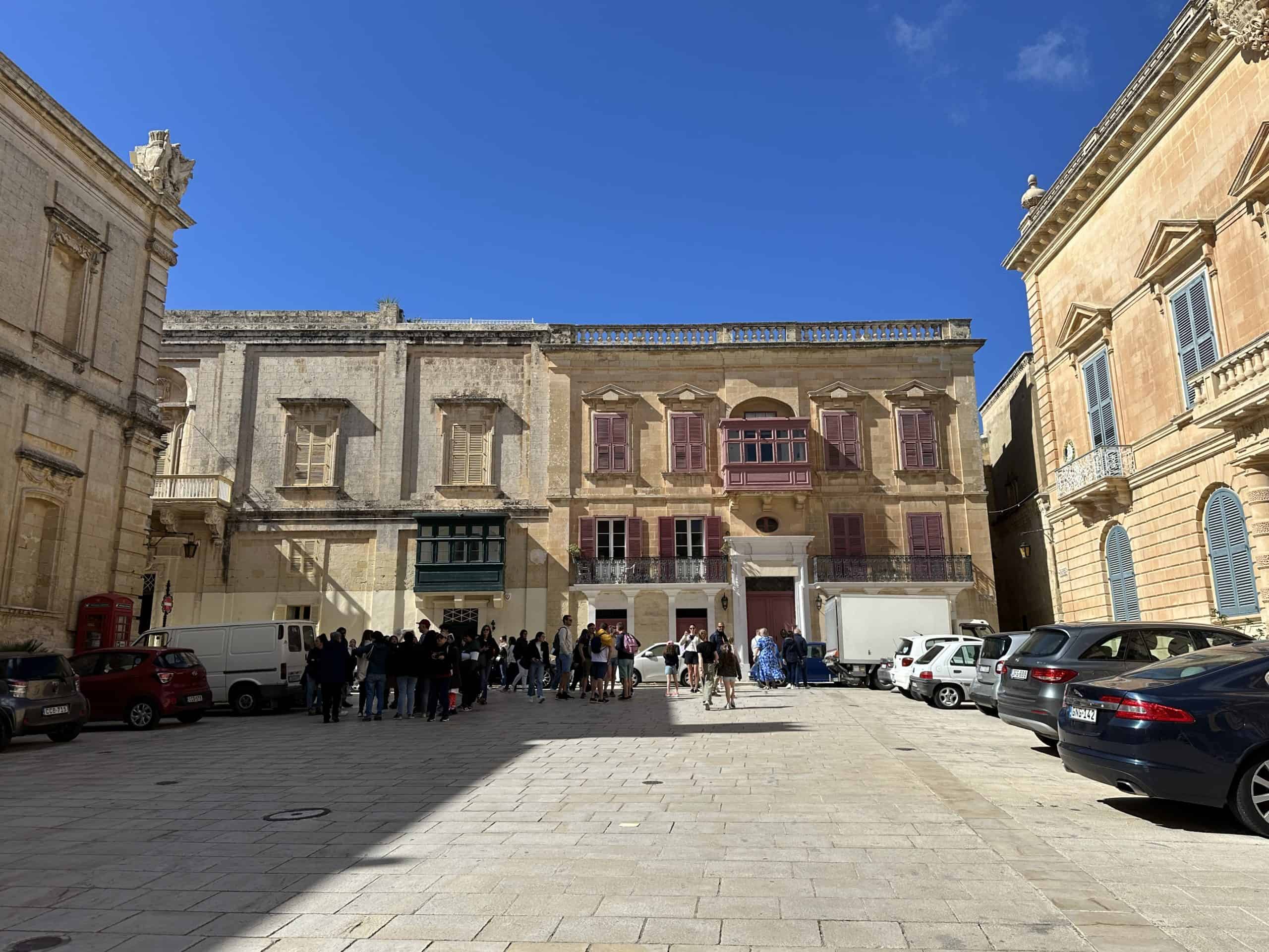 Centre square in Mdina