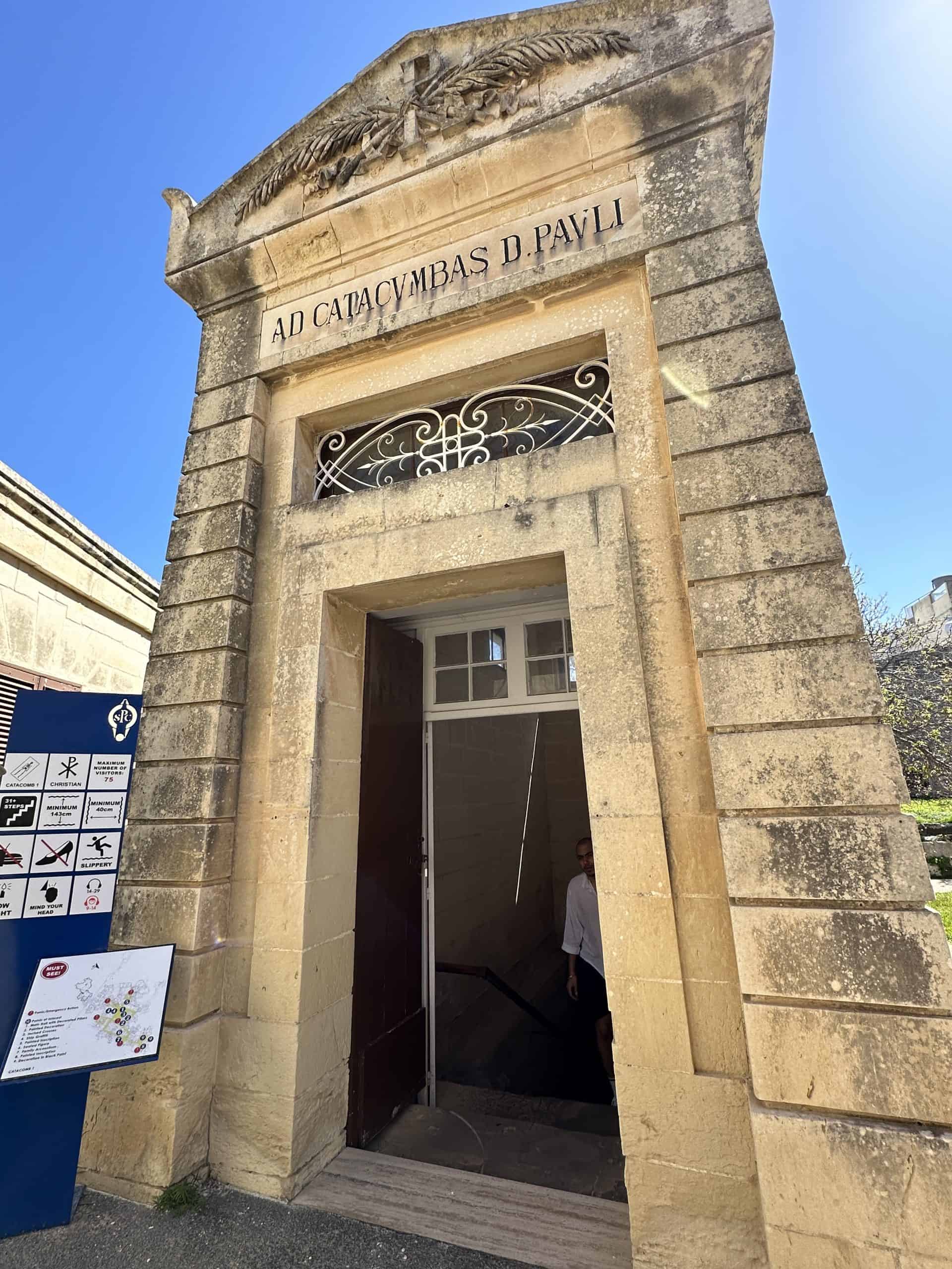Catacomb entrance