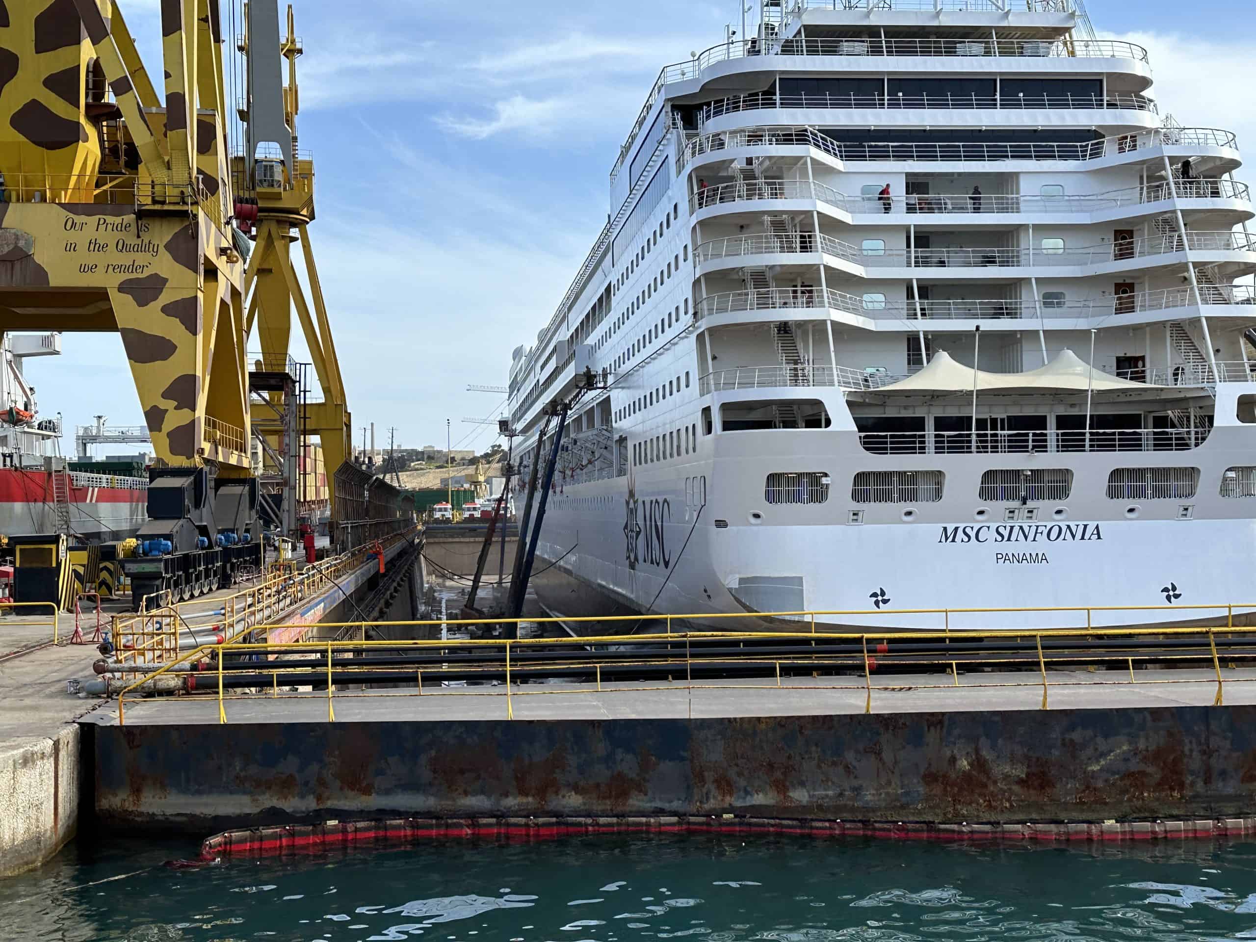MSC Dry dock