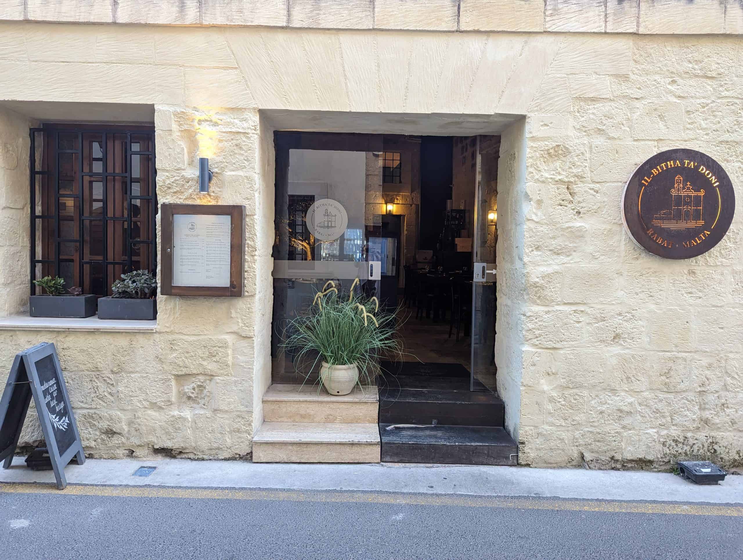 Il Bitha Ta Doni restaurant