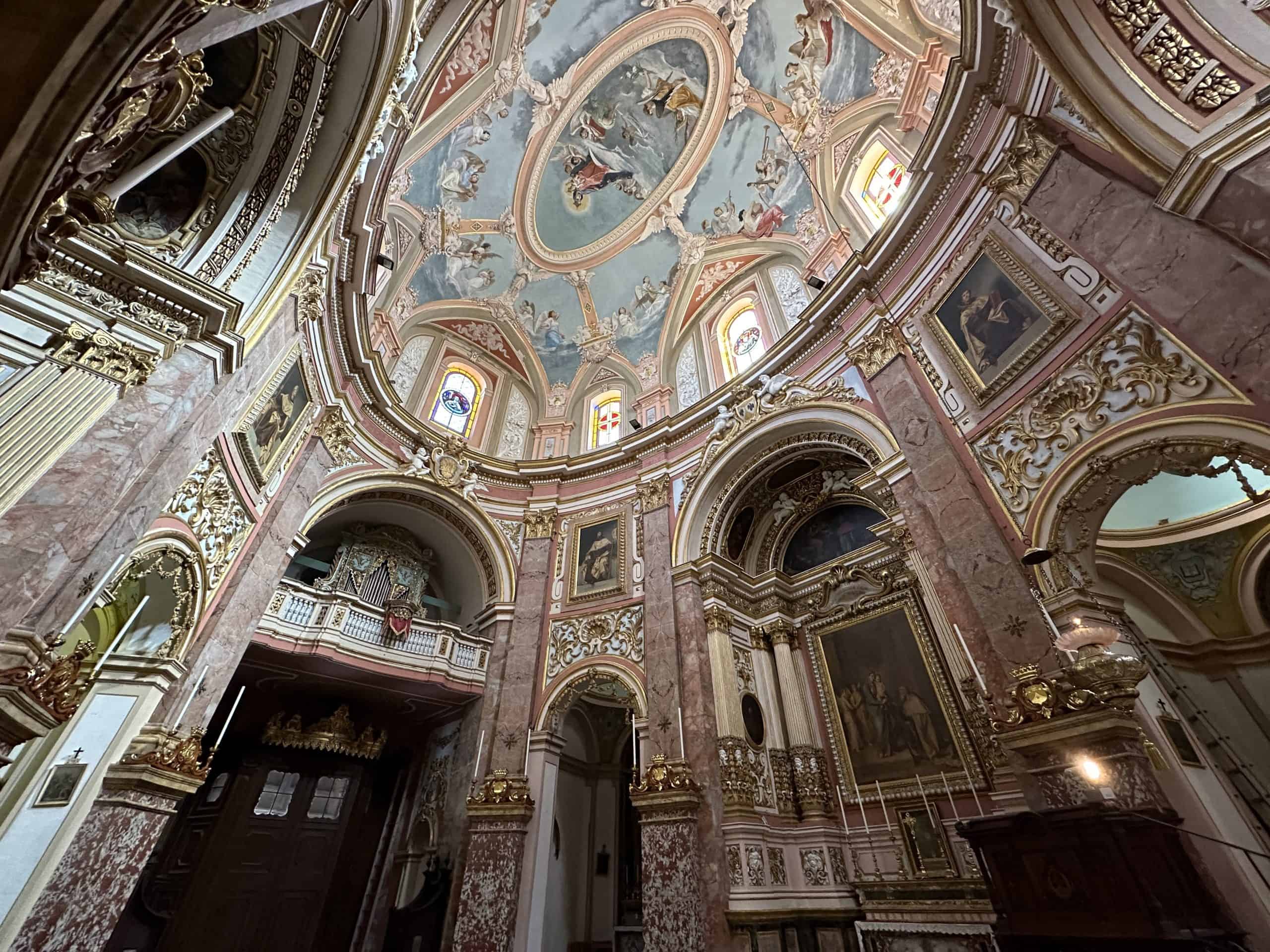 Beautiful painted dome