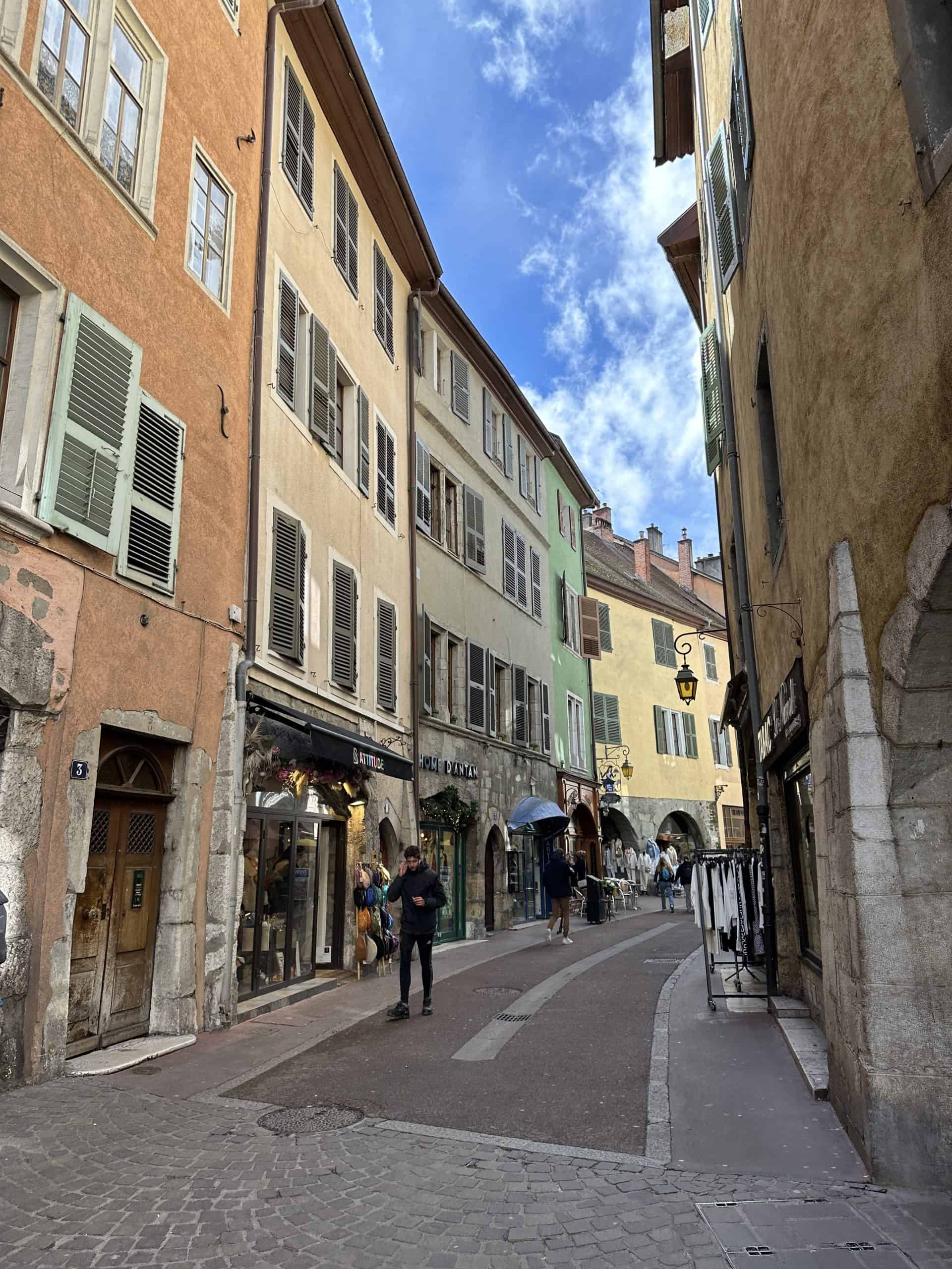 Beautiful cobblestone streets