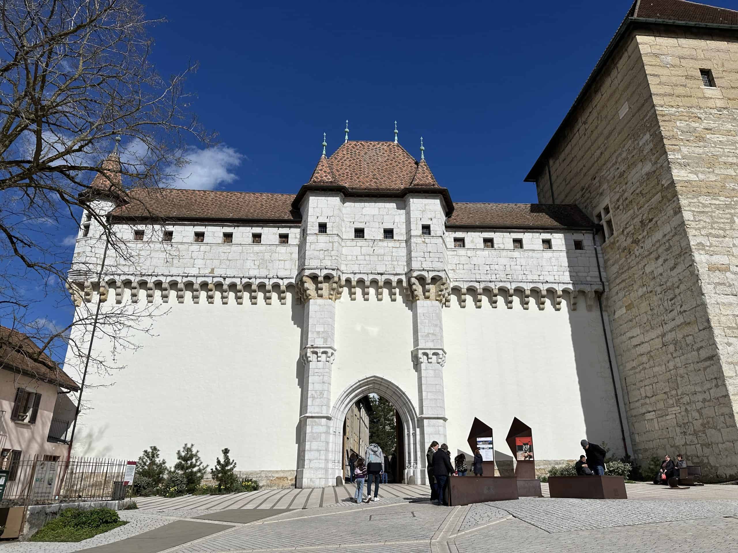 Entrance to the Chateau d'Annecy