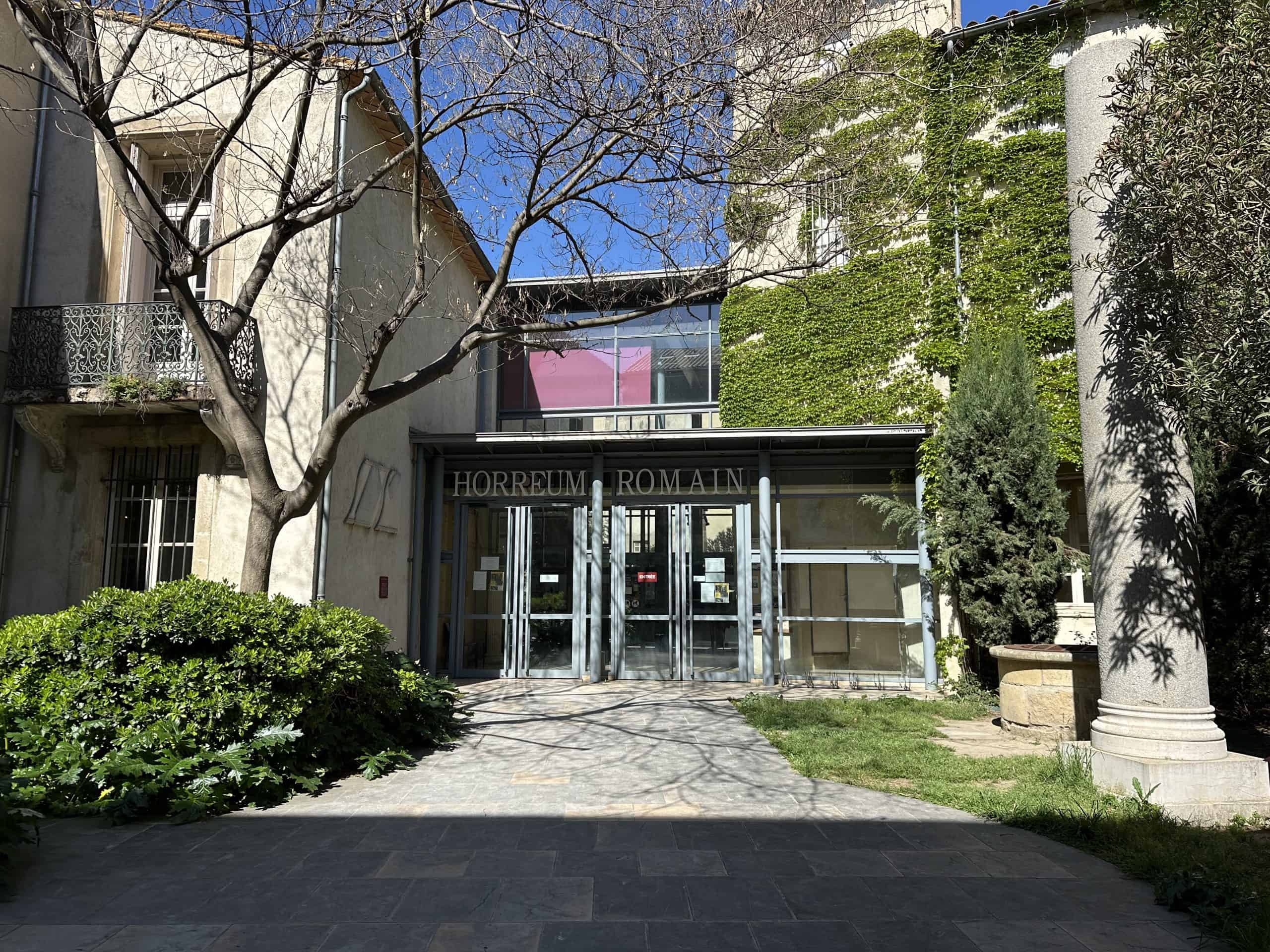 Entrance to the Horreum Romain