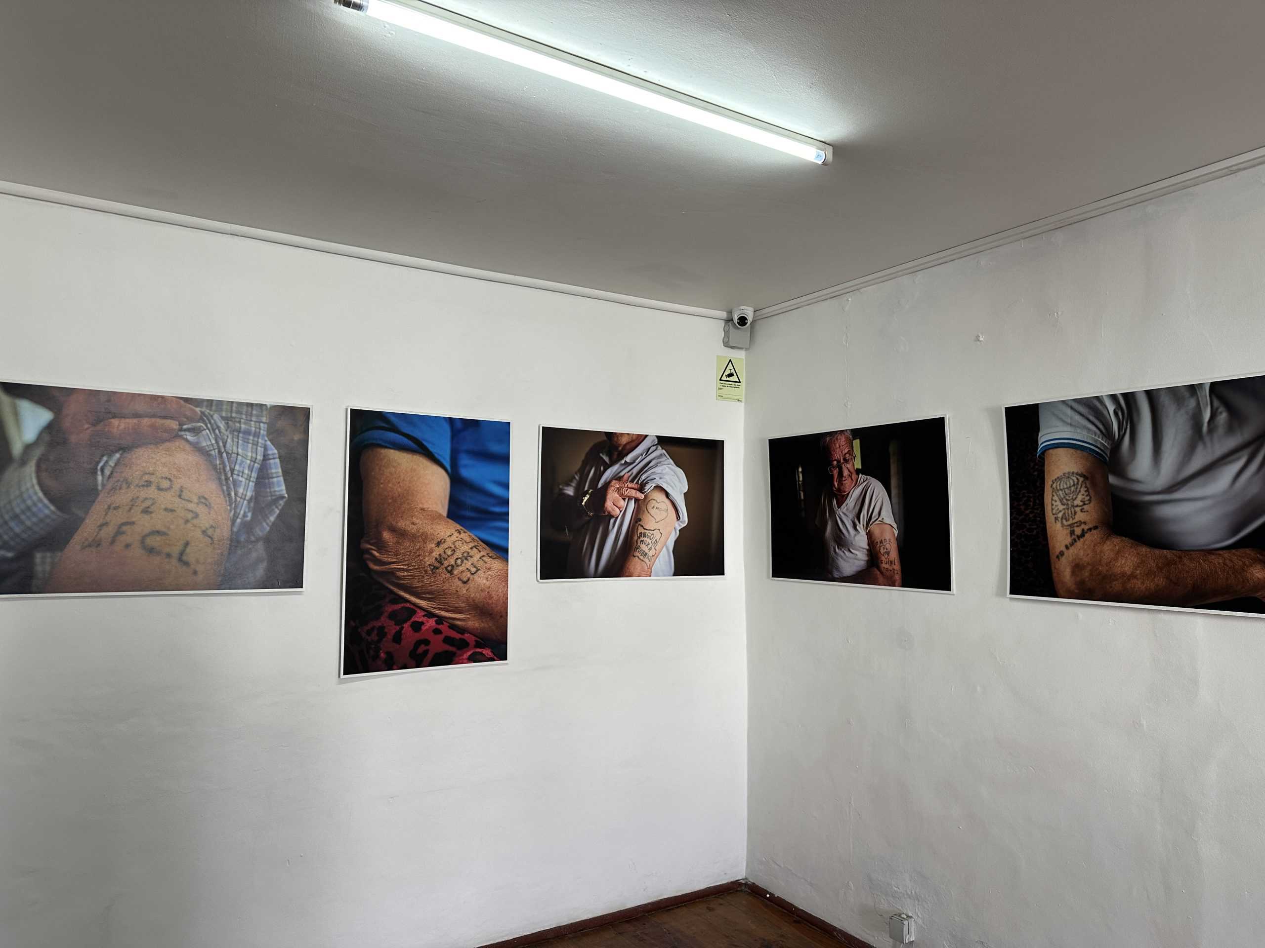 Exhibition of the veterans and their tattoos from the war