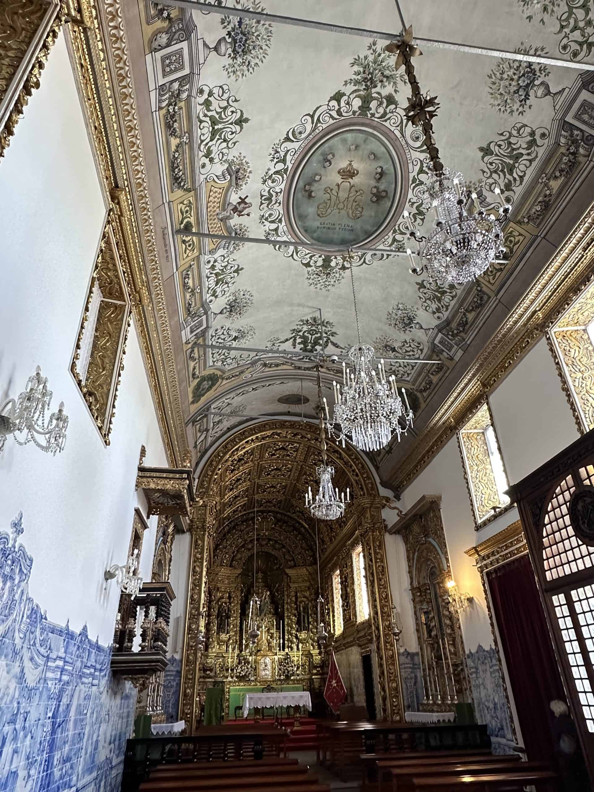 Interior decorations of the church