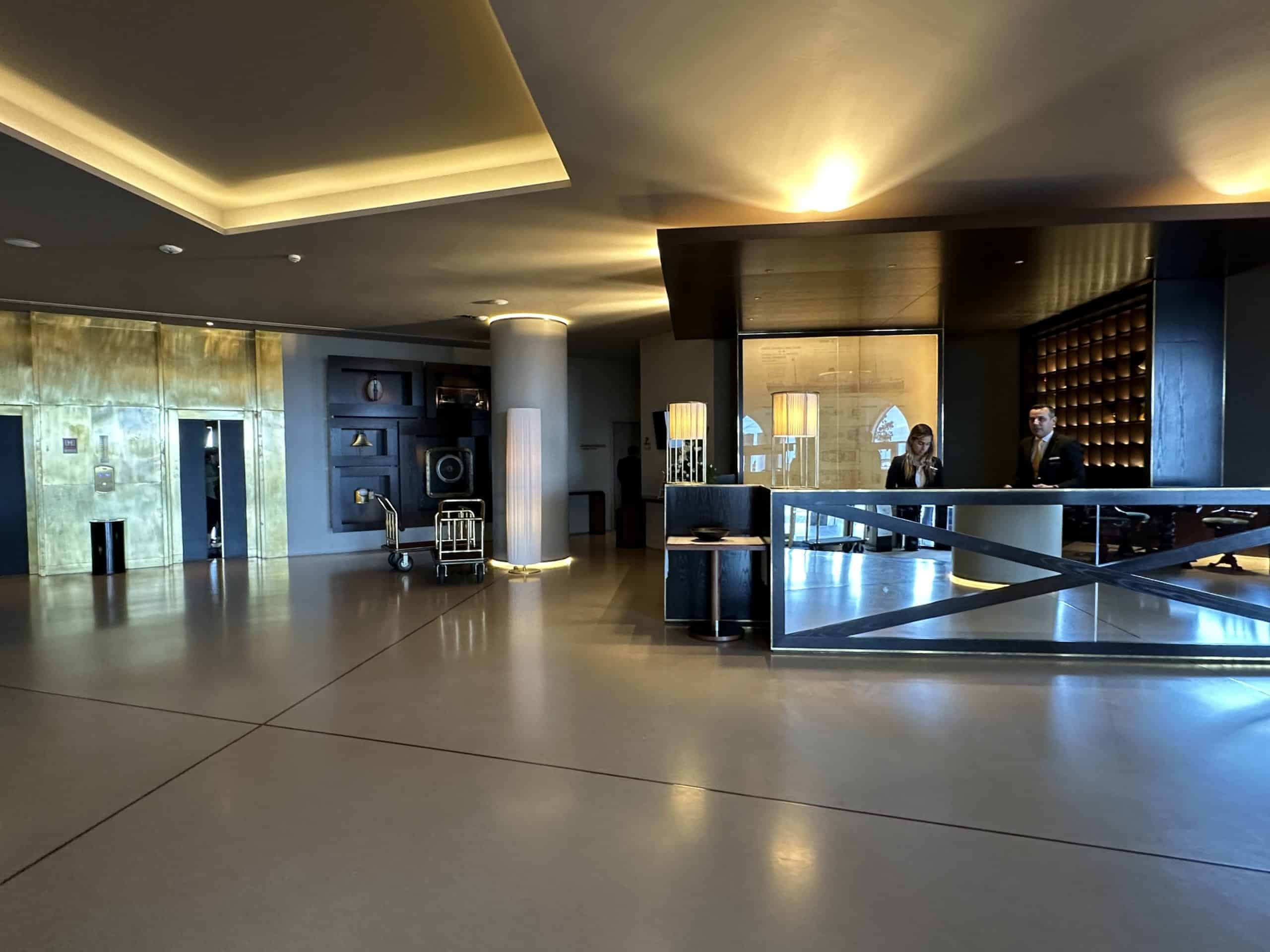 Lobby of the Grand Hotel Acores Atlantico