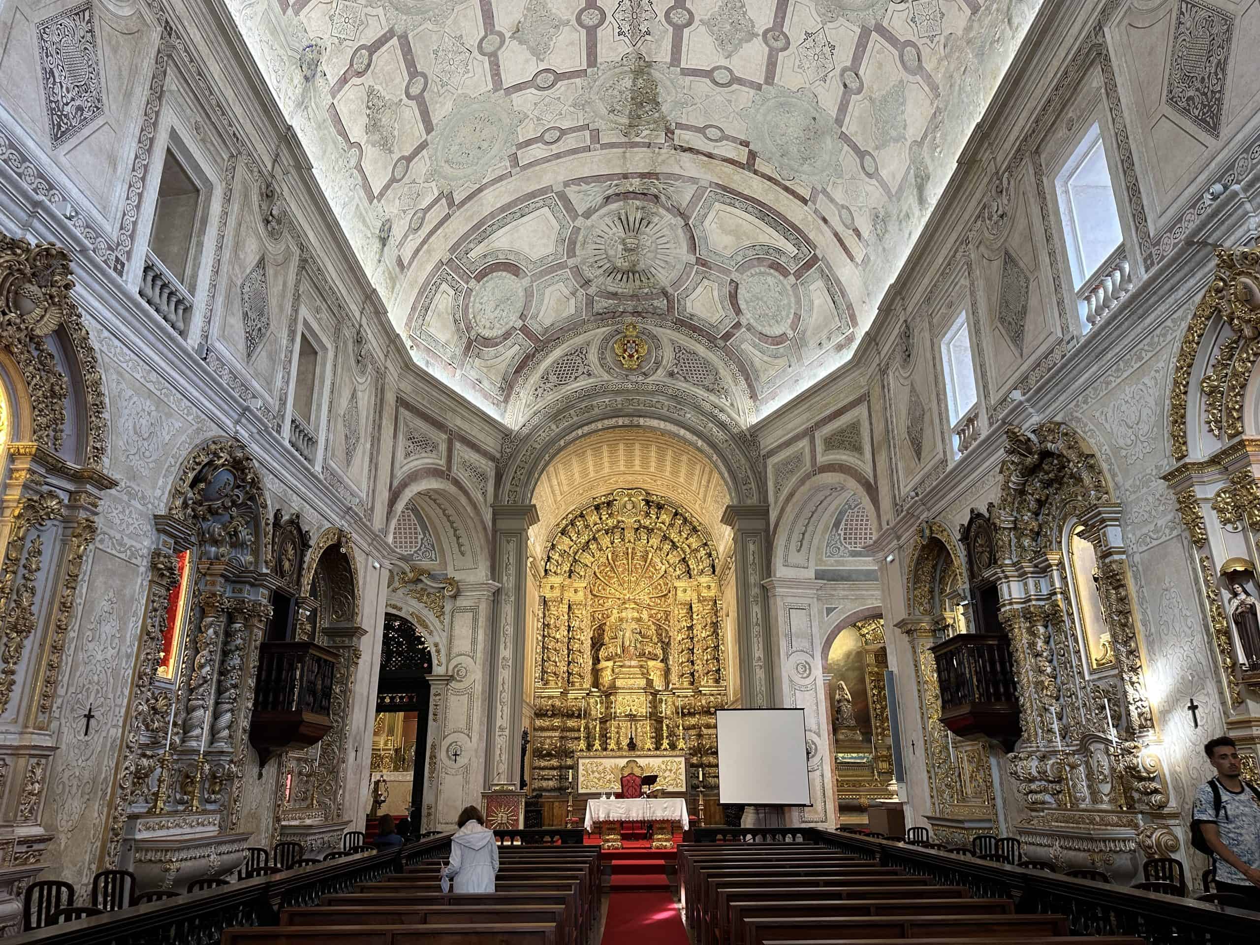 Interior of San Pedro church