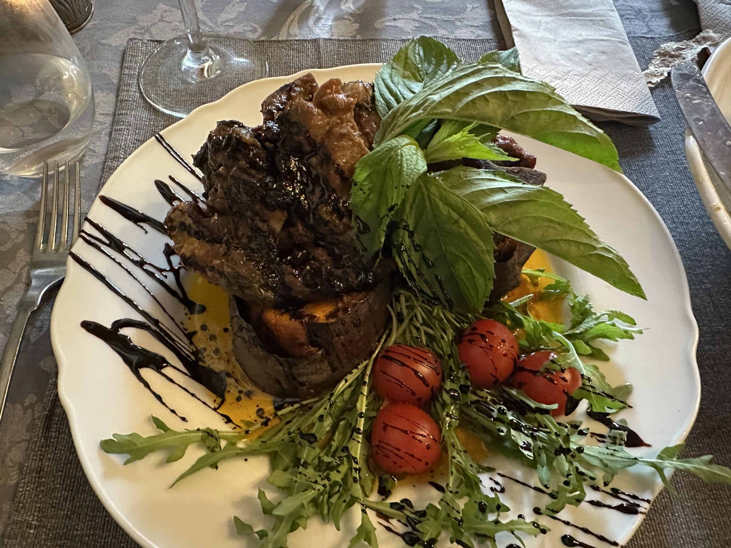 Lamb at Michel Restaurant