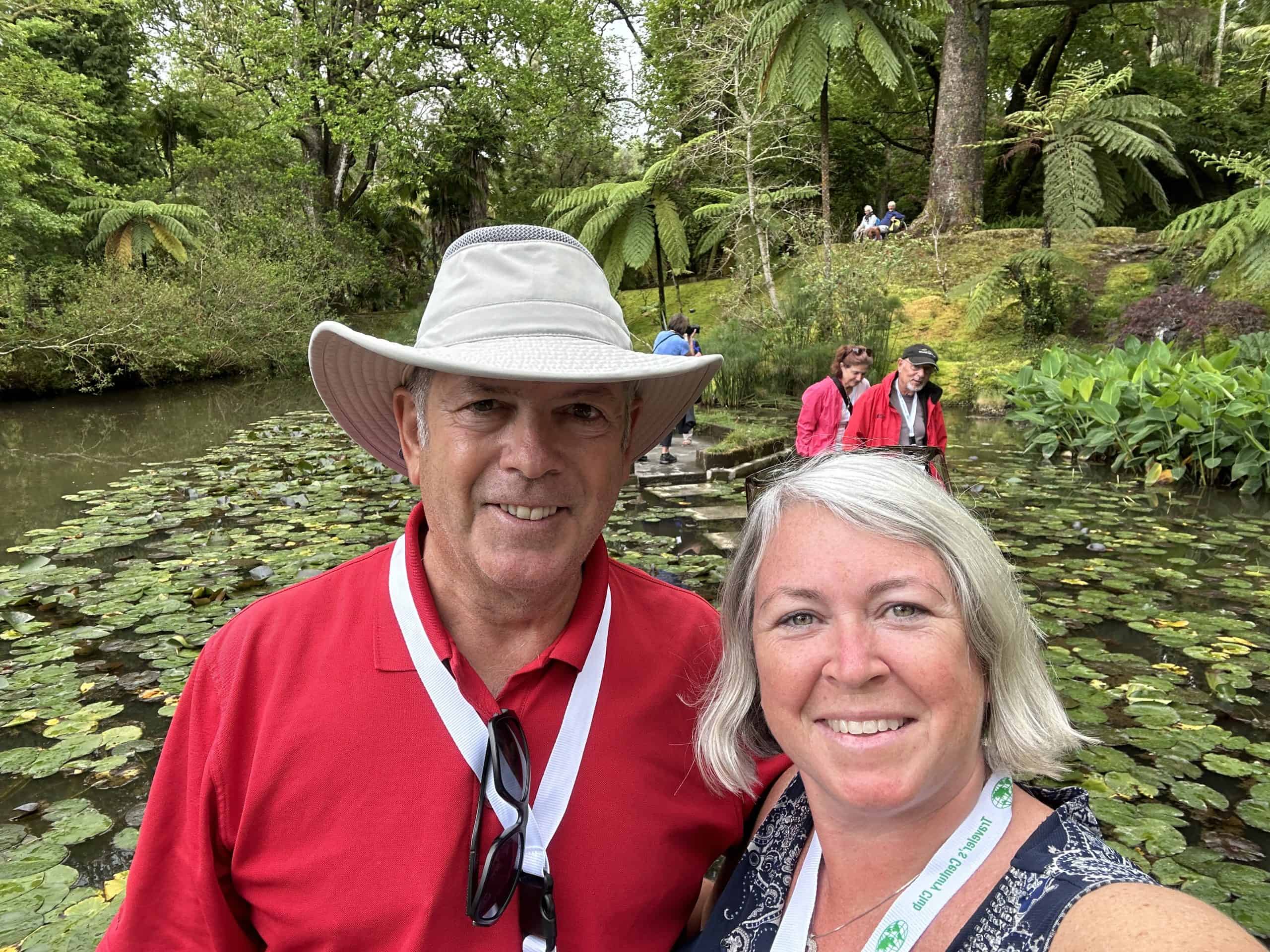 Our photo at Terra Nostra park