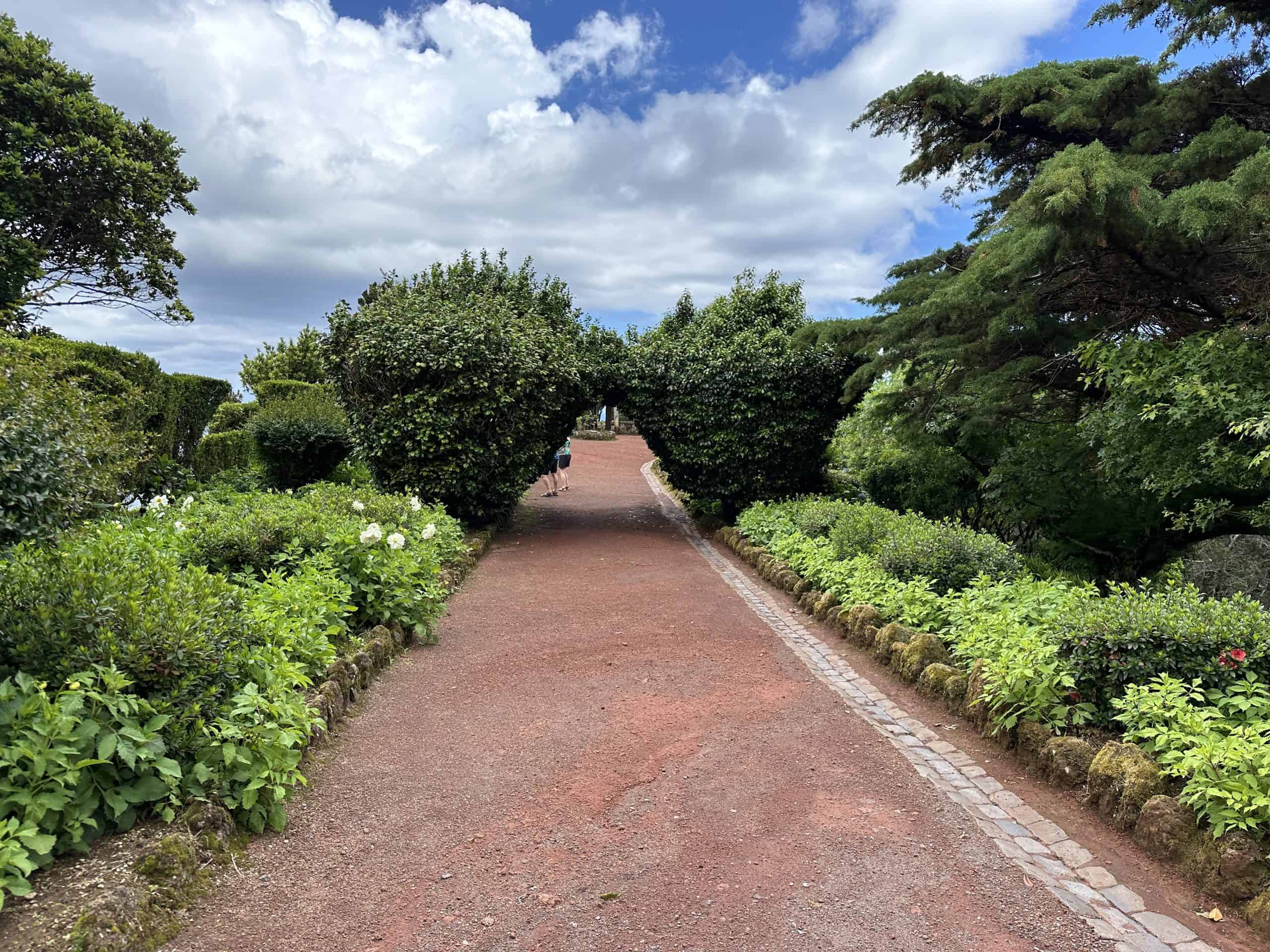 Pathway to the gardens