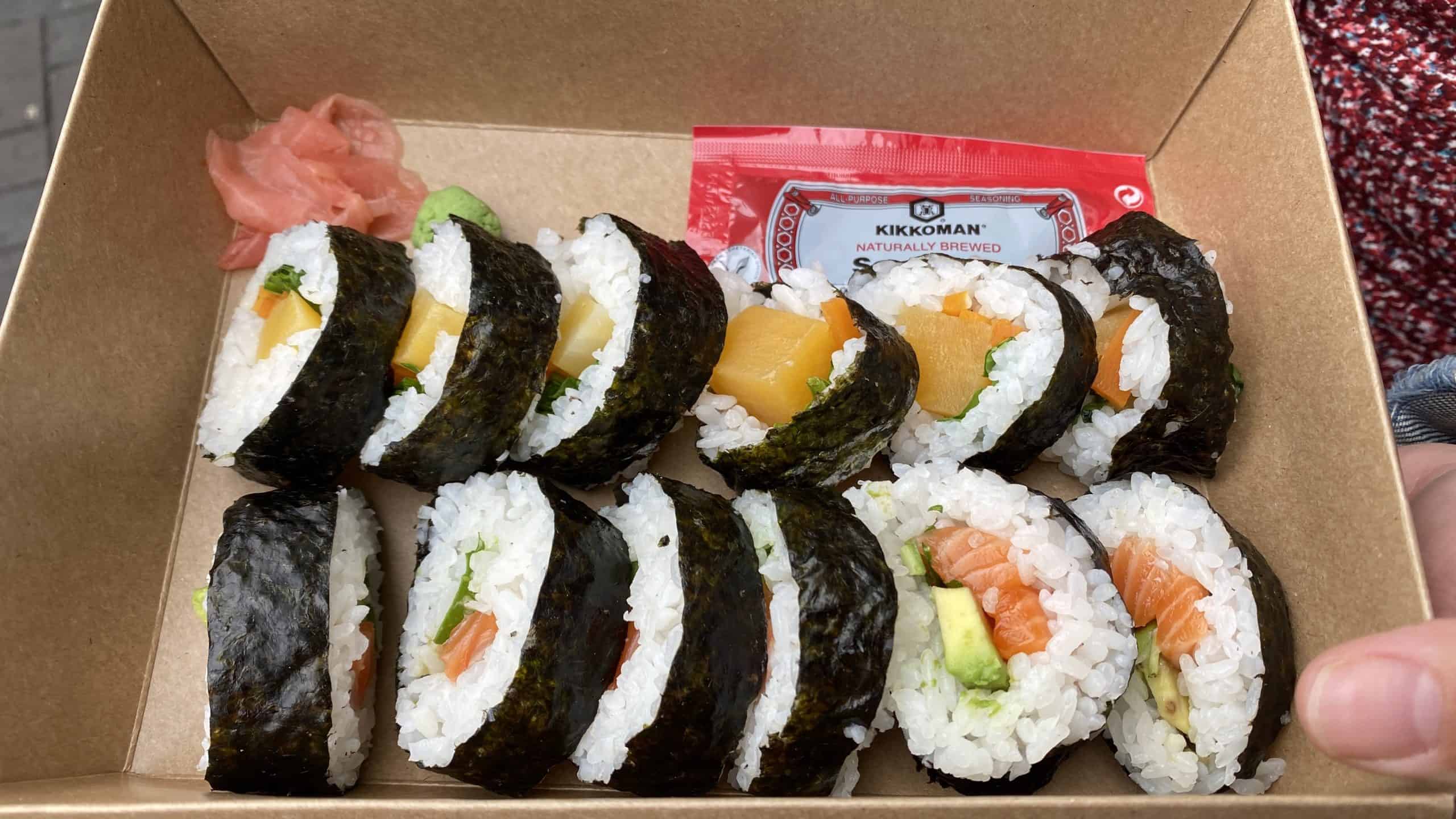 Fresh sushi