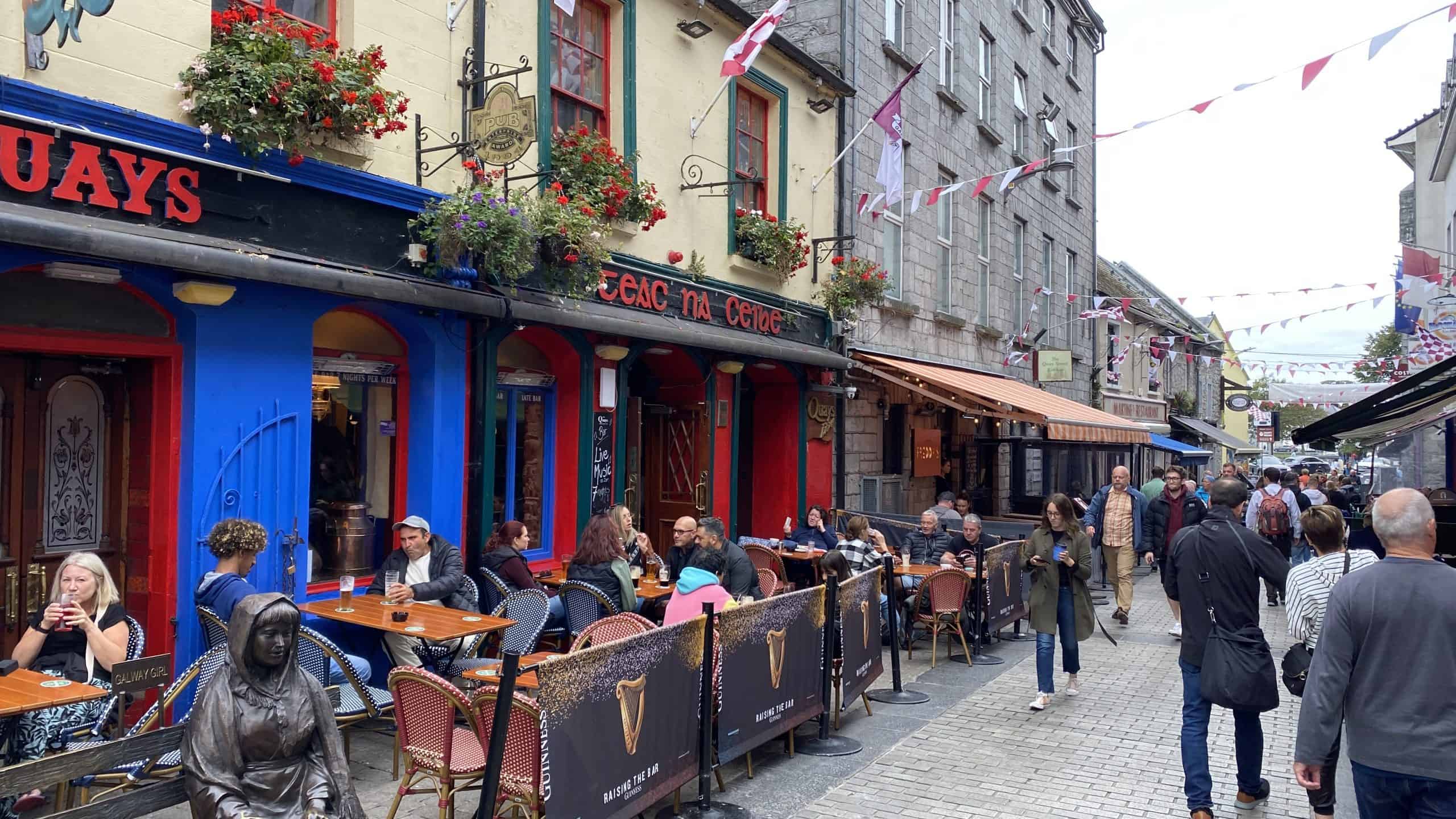 Loads of pubs in Galway