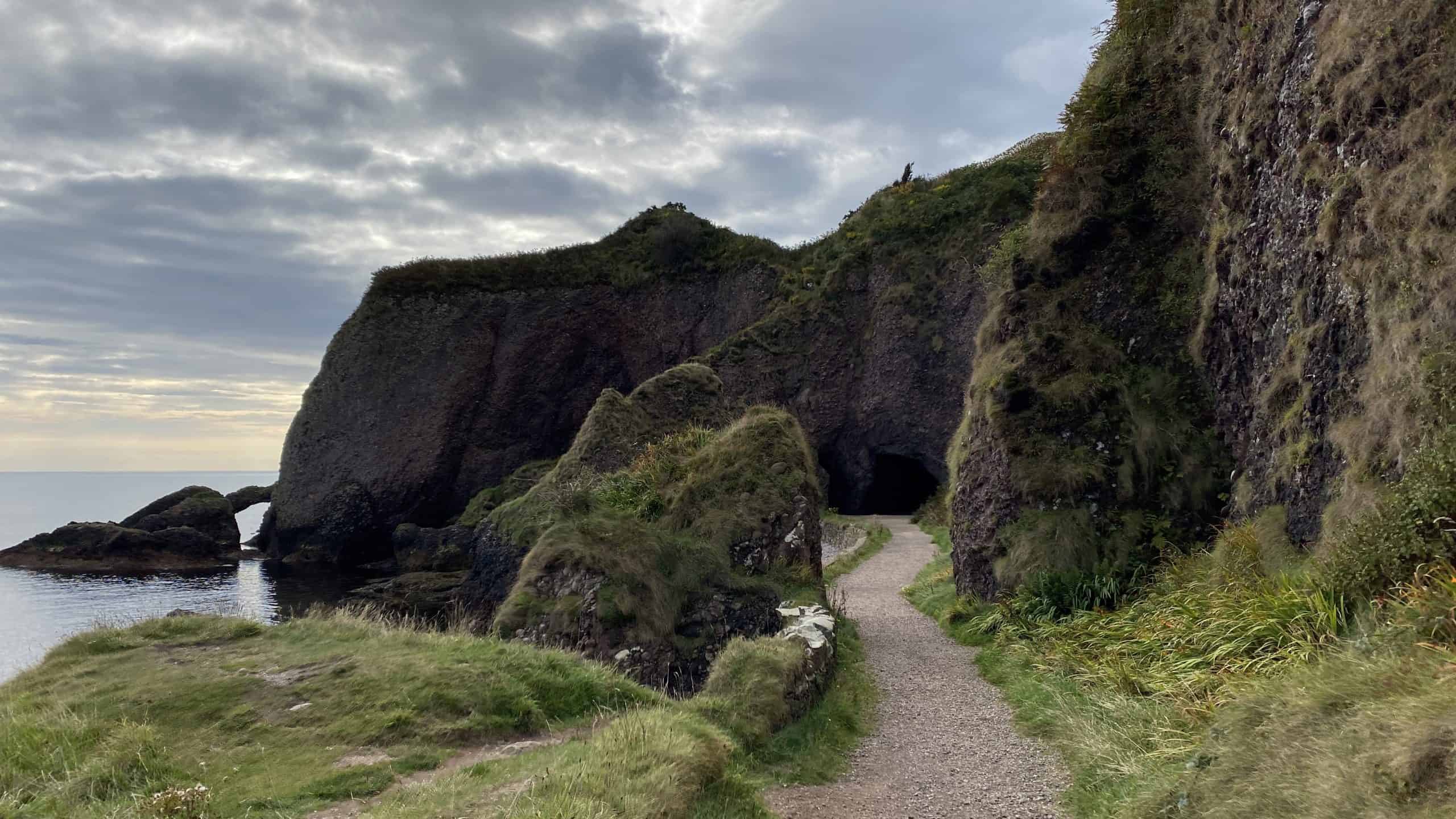 Entrance to the Cushendun Caves