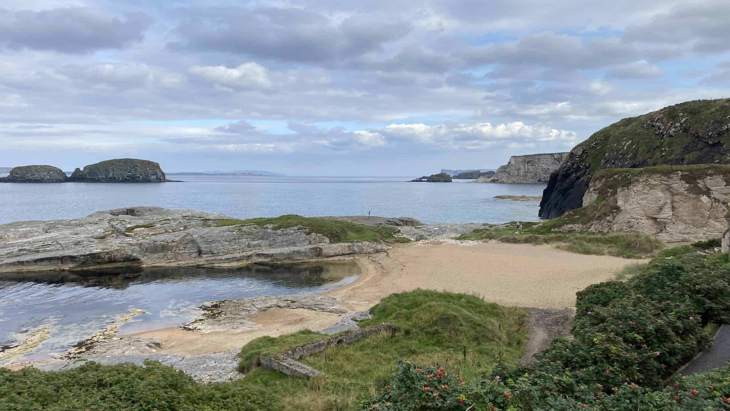 Beautiful scenery of Ballintoy