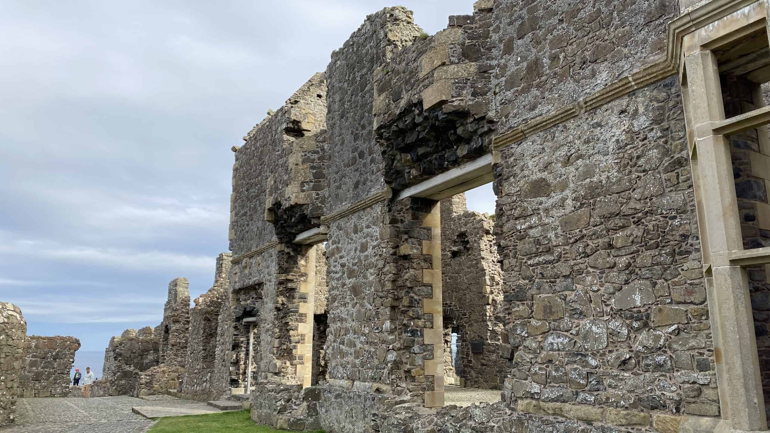 The ruins of the castle