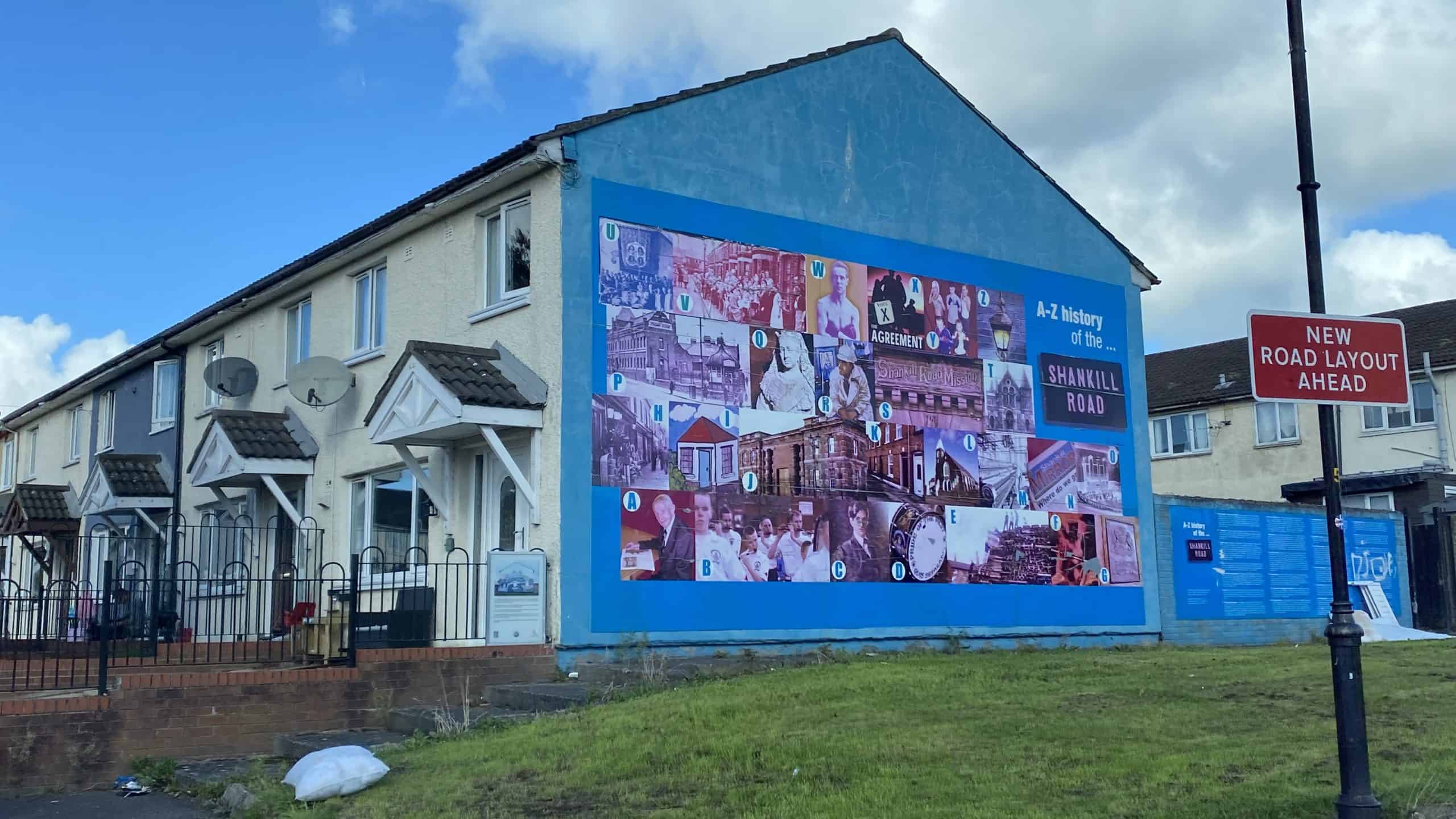 Murals acknowledging the Troubles