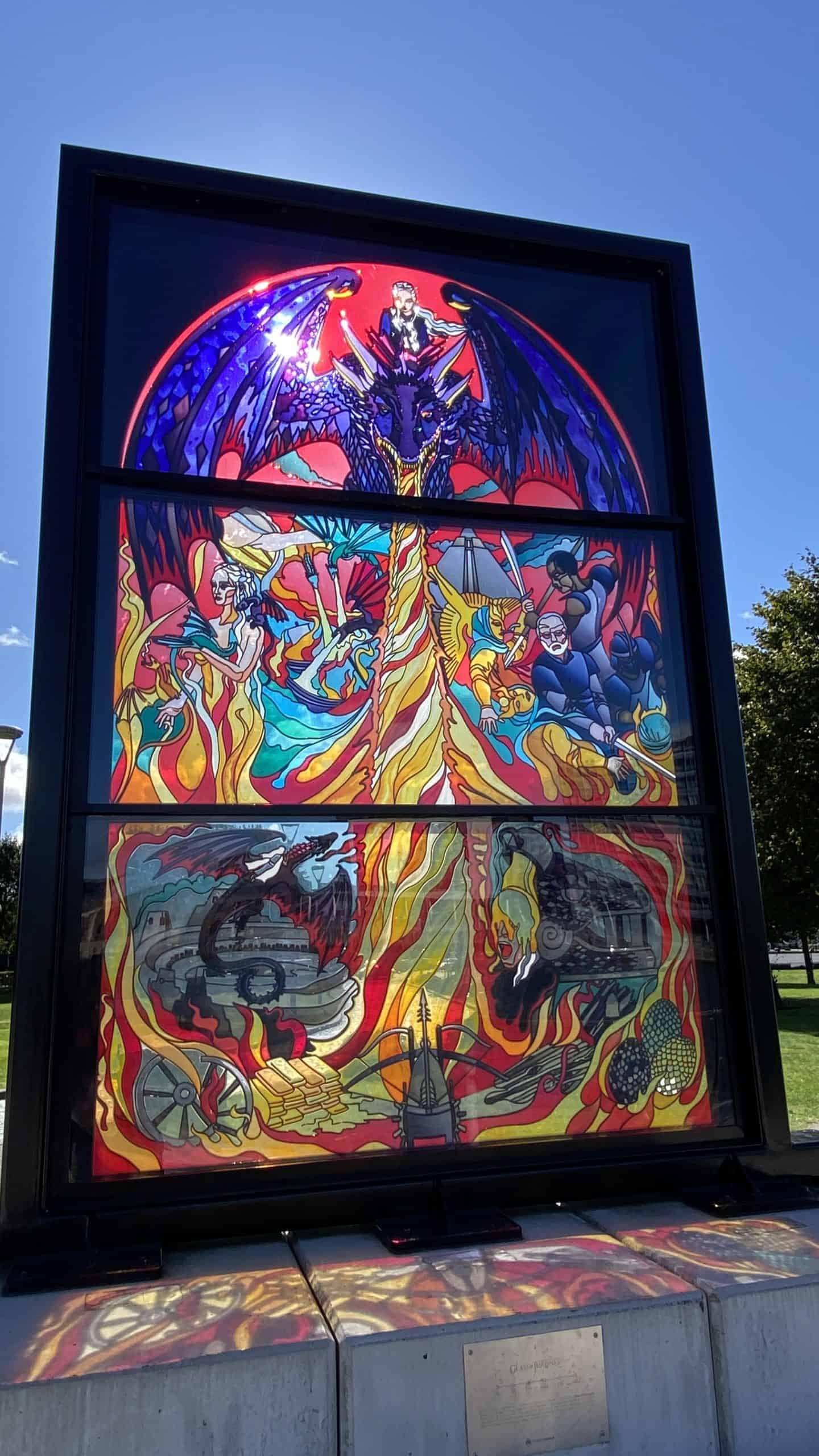 Glass of Thrones panel