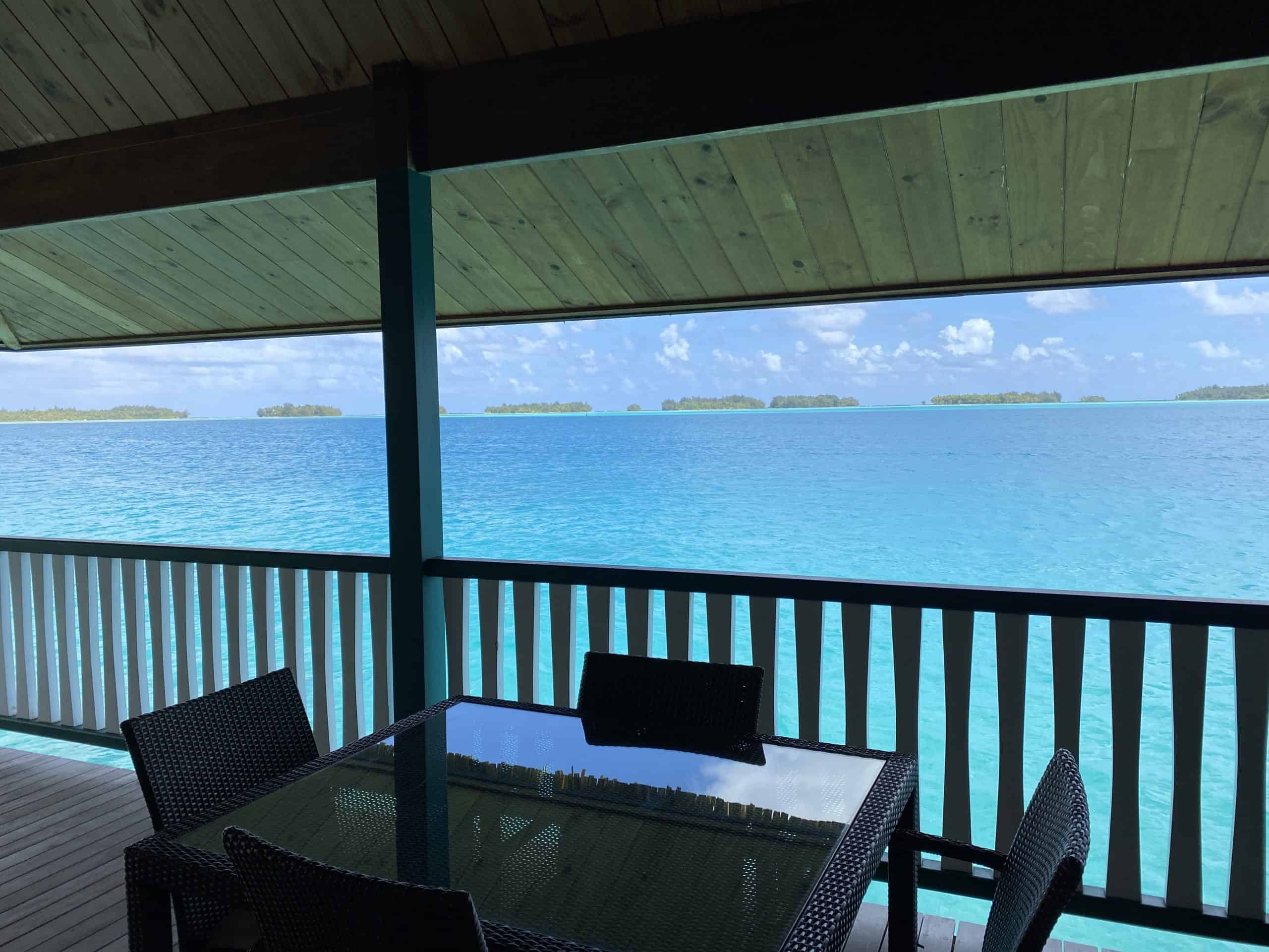 View from the bungalow