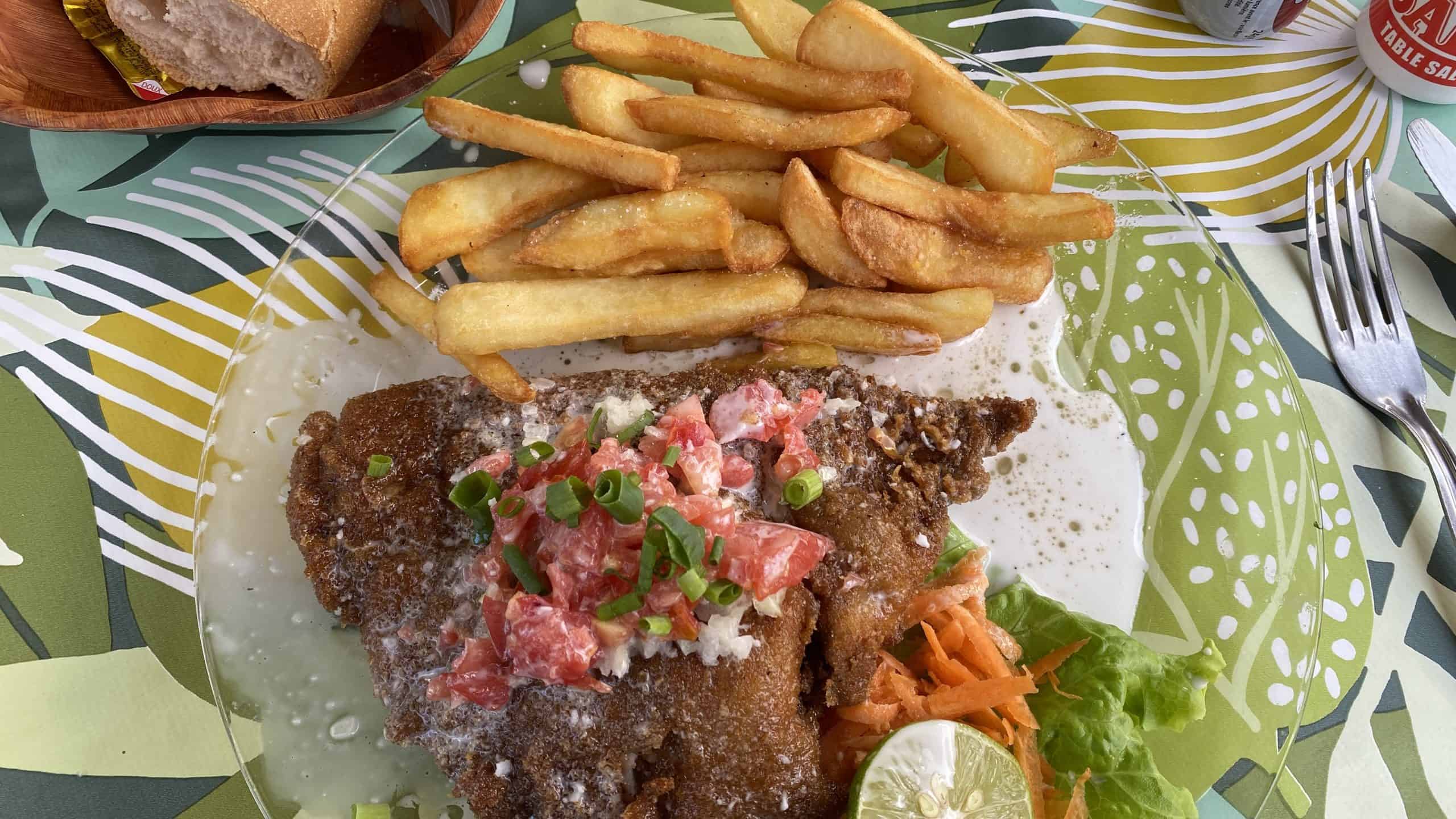 Breaded mahi mahi