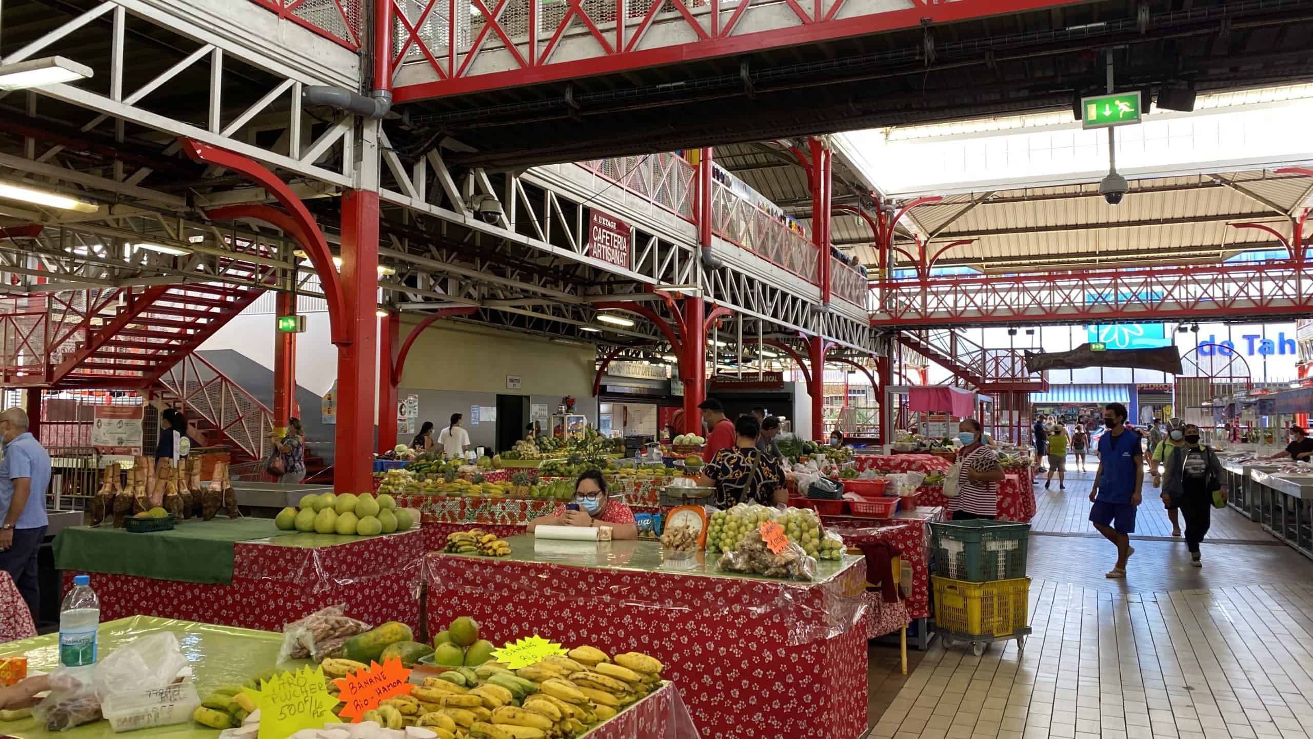 Vendors at the Papeete Market
