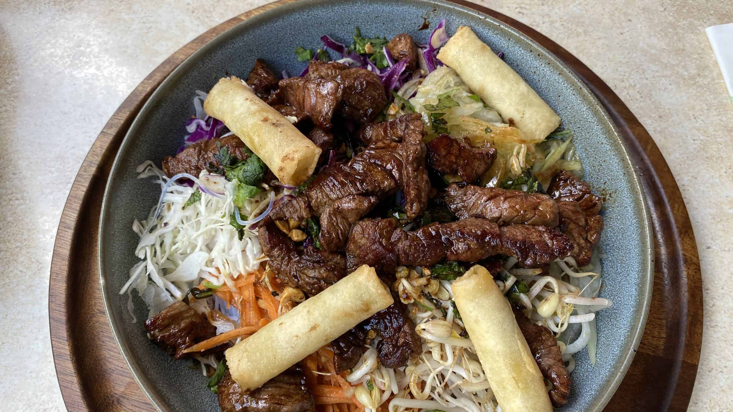 Beef and noodles