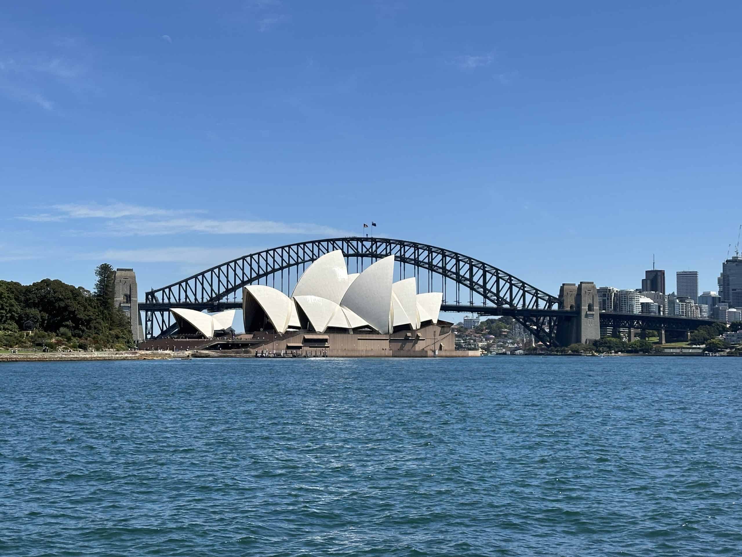Great views of the Sydney Opera House
