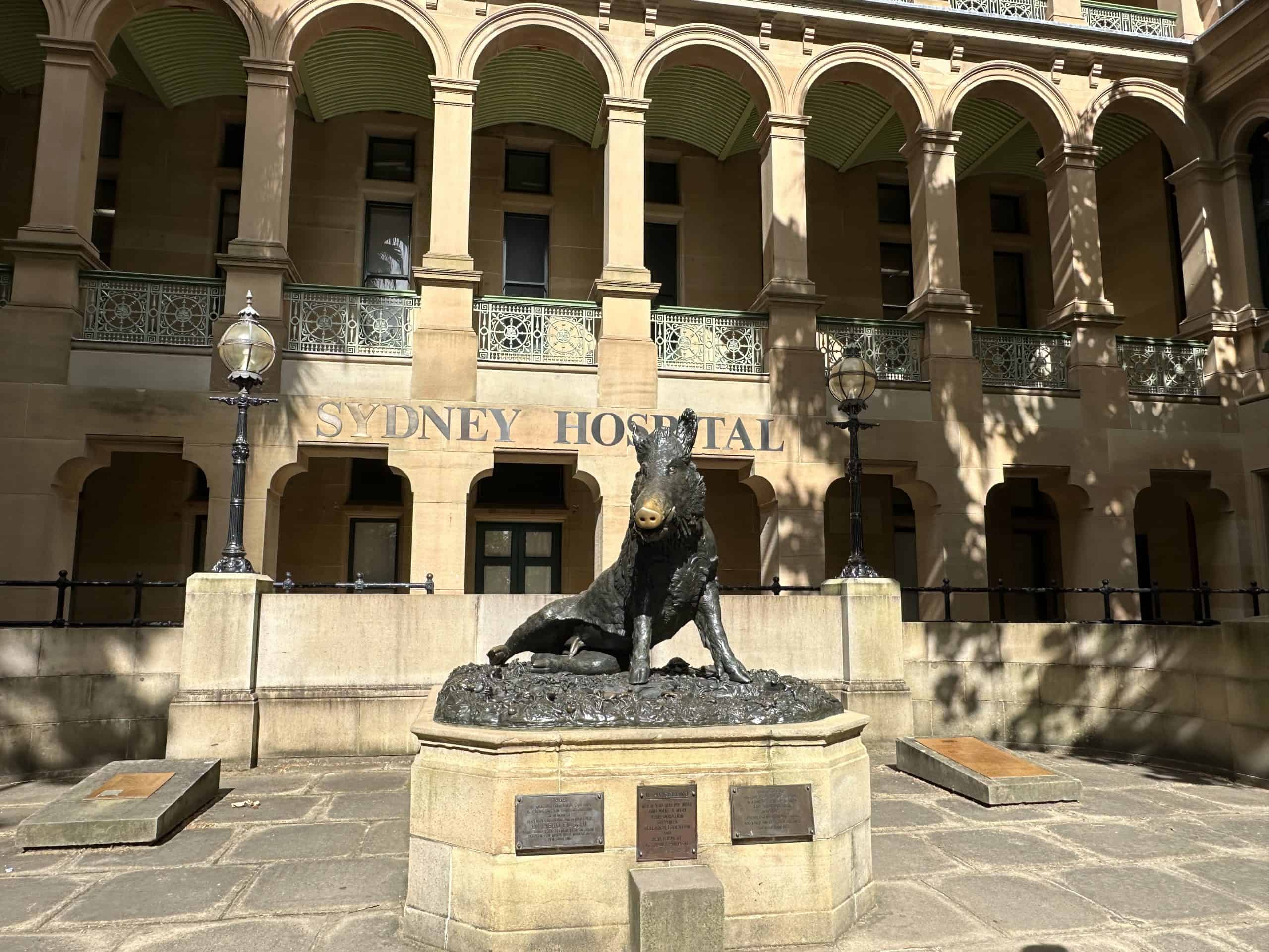 Front of Sydney Hospital