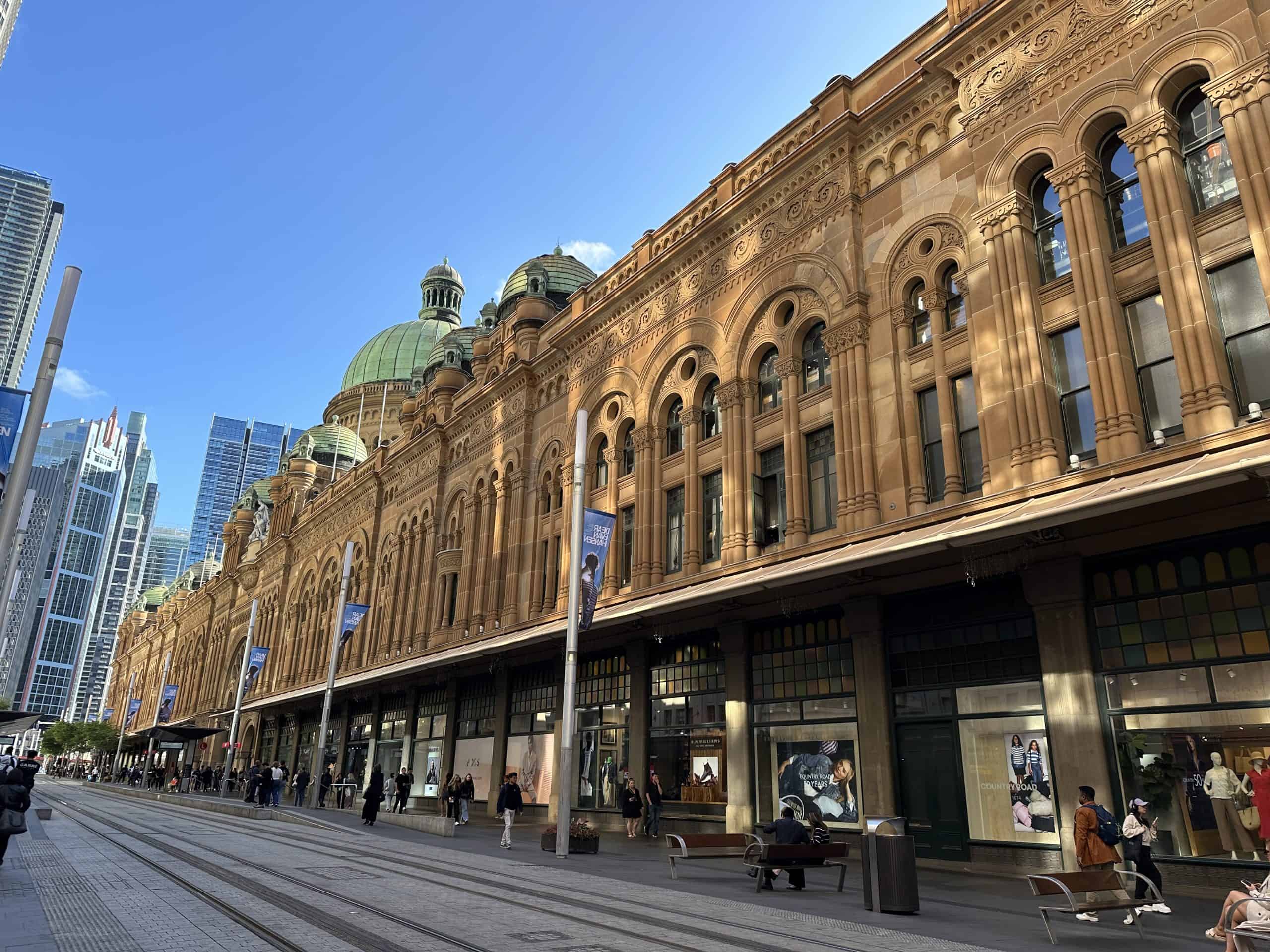 Exterior of the QVB