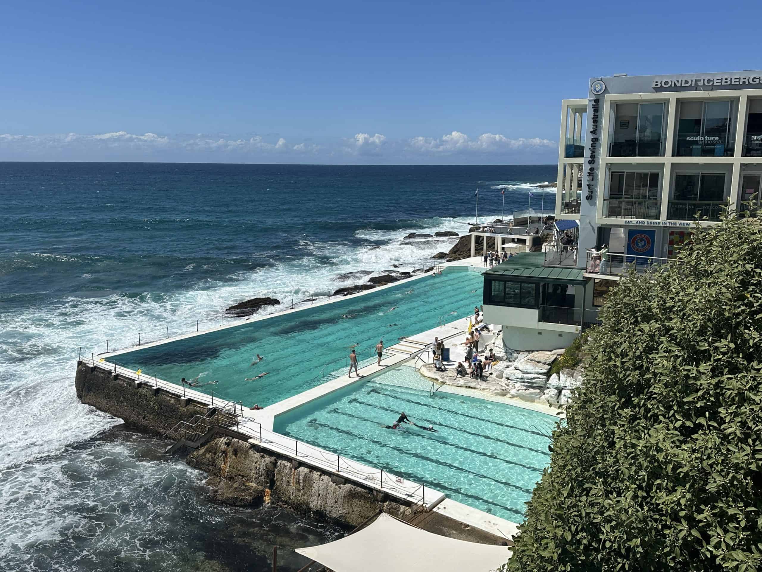 Icebergs restaurant and pools at Bondi Beach