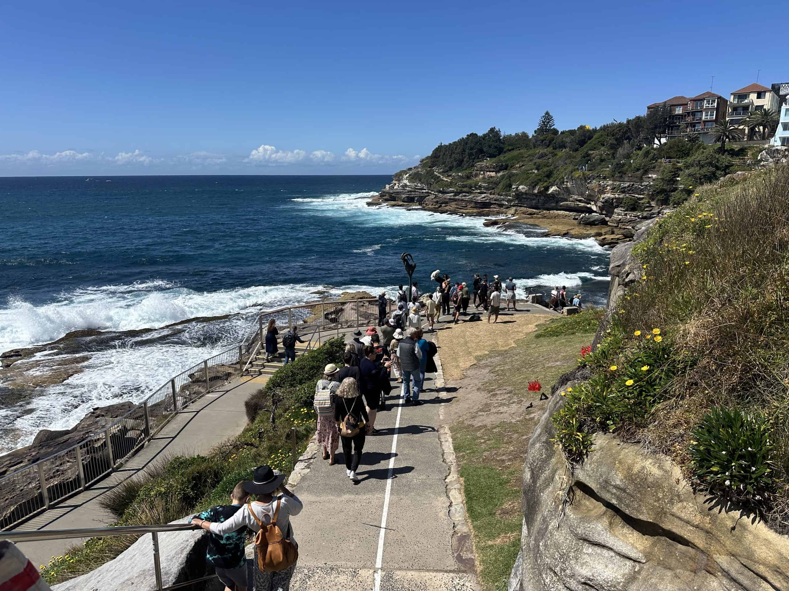 Start of the Coastal walk from Bondi