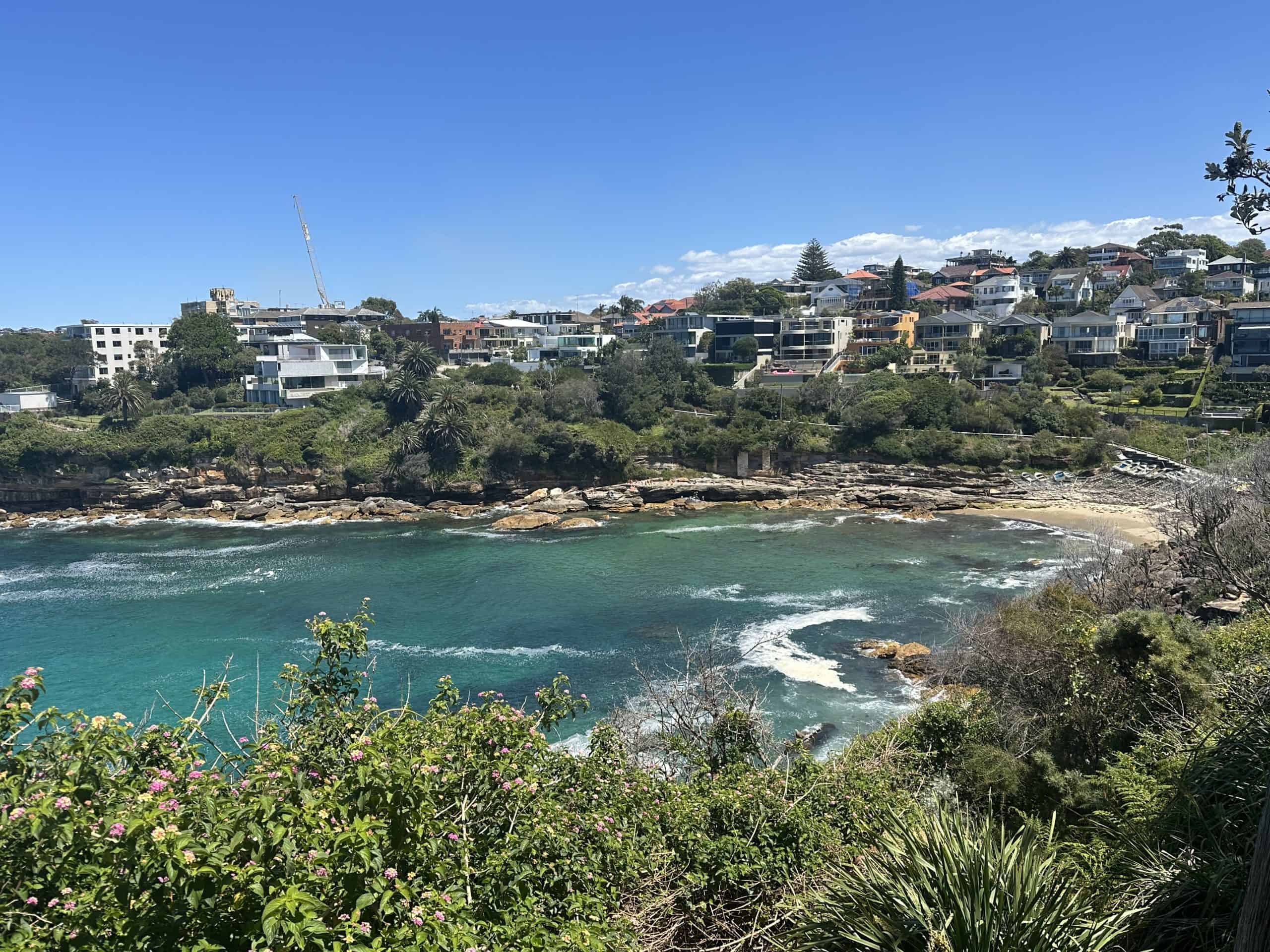 Lovely beach in the bay
